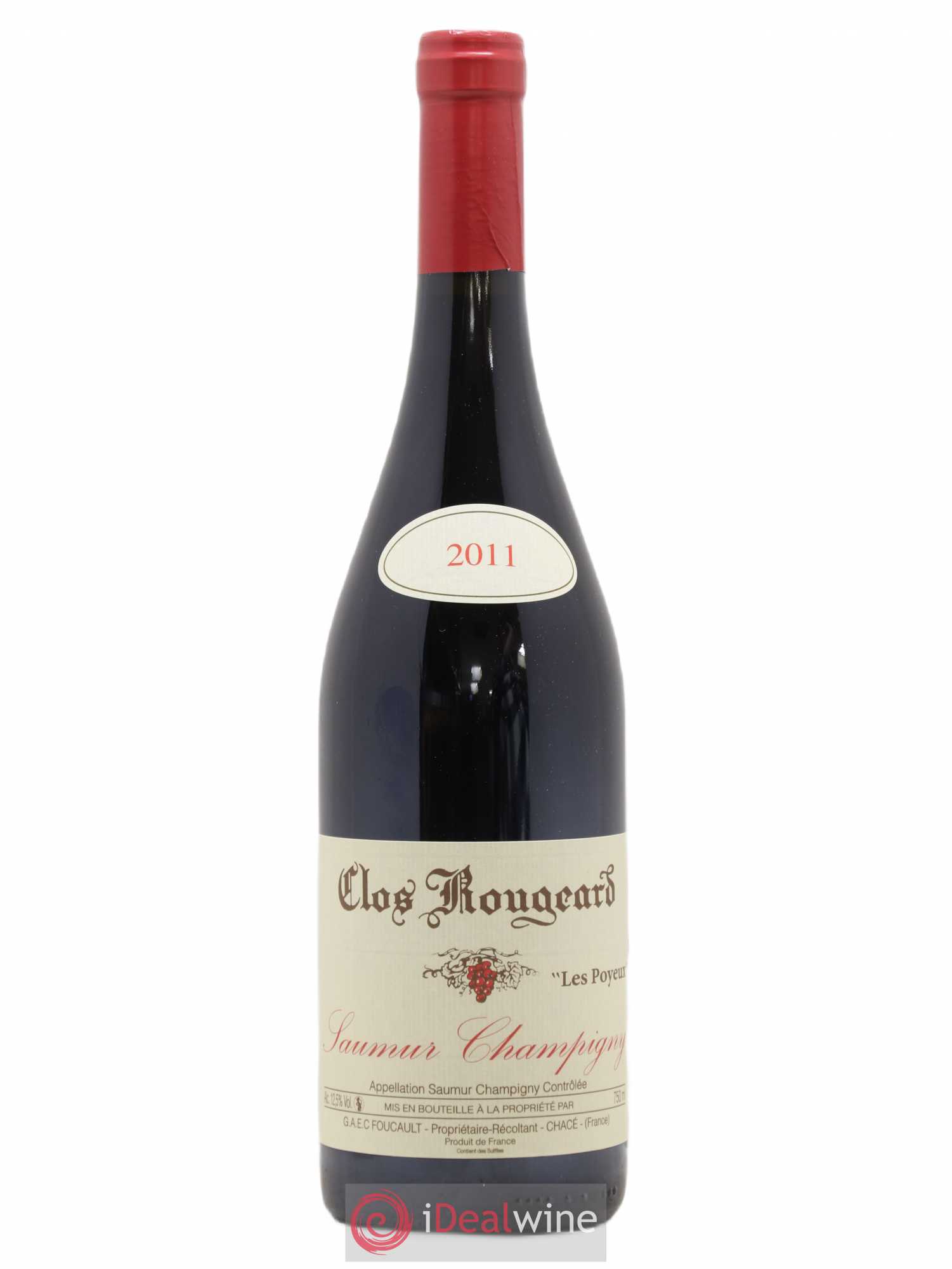 Saumur-Champigny Les Poyeux Clos Rougeard 2011 - Lot de 1 bouteille - 0
