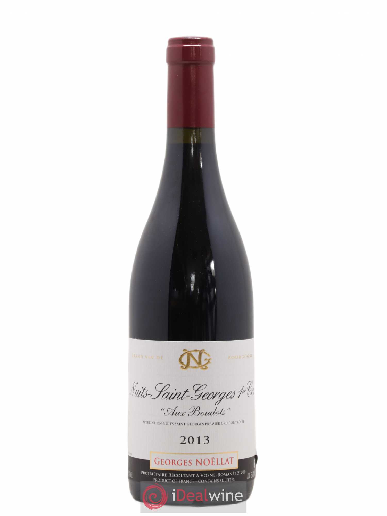 Nuits-Saint-Georges 1er Cru Aux Boudots Georges Noëllat (Domaine) 2013 - Lot de 1 bouteille - 0
