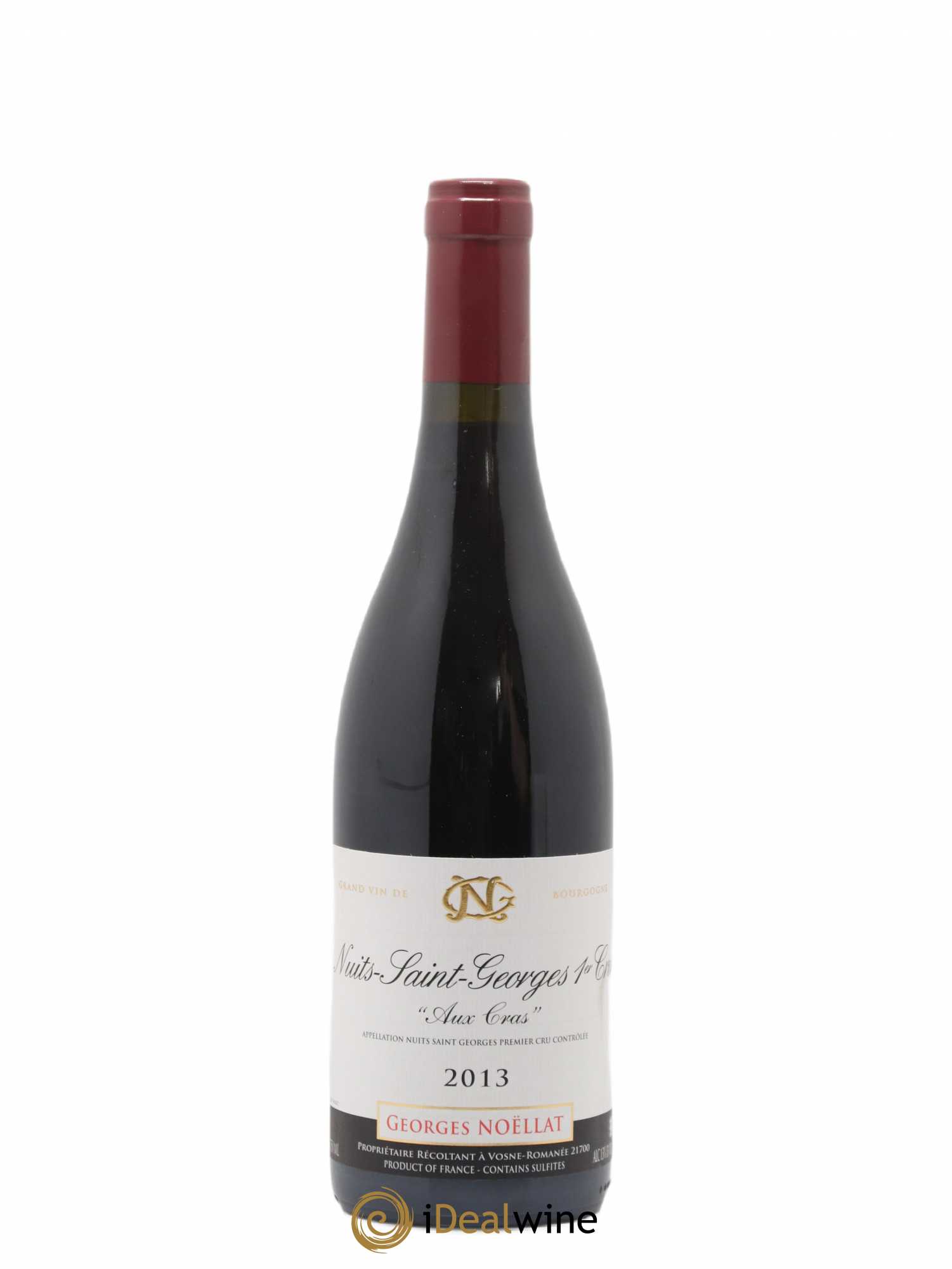 Nuits-Saint-Georges 1er Cru Aux Cras Georges Noëllat (Domaine) 2013 - Lot de 1 bouteille - 0