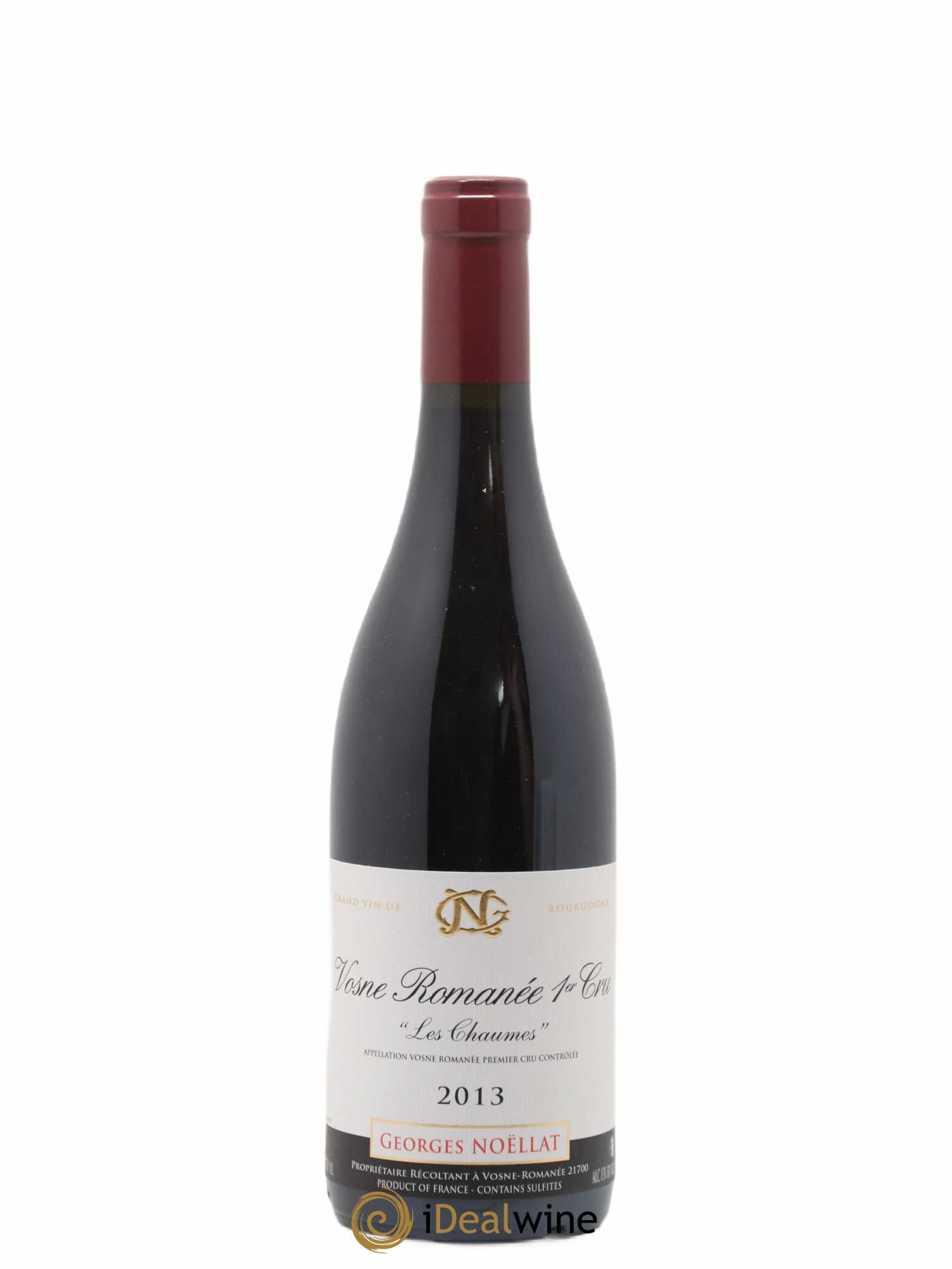 Vosne-Romanée 1er Cru Les Chaumes Georges Noëllat (Domaine) 2013 - Lot de 1 bouteille - 0