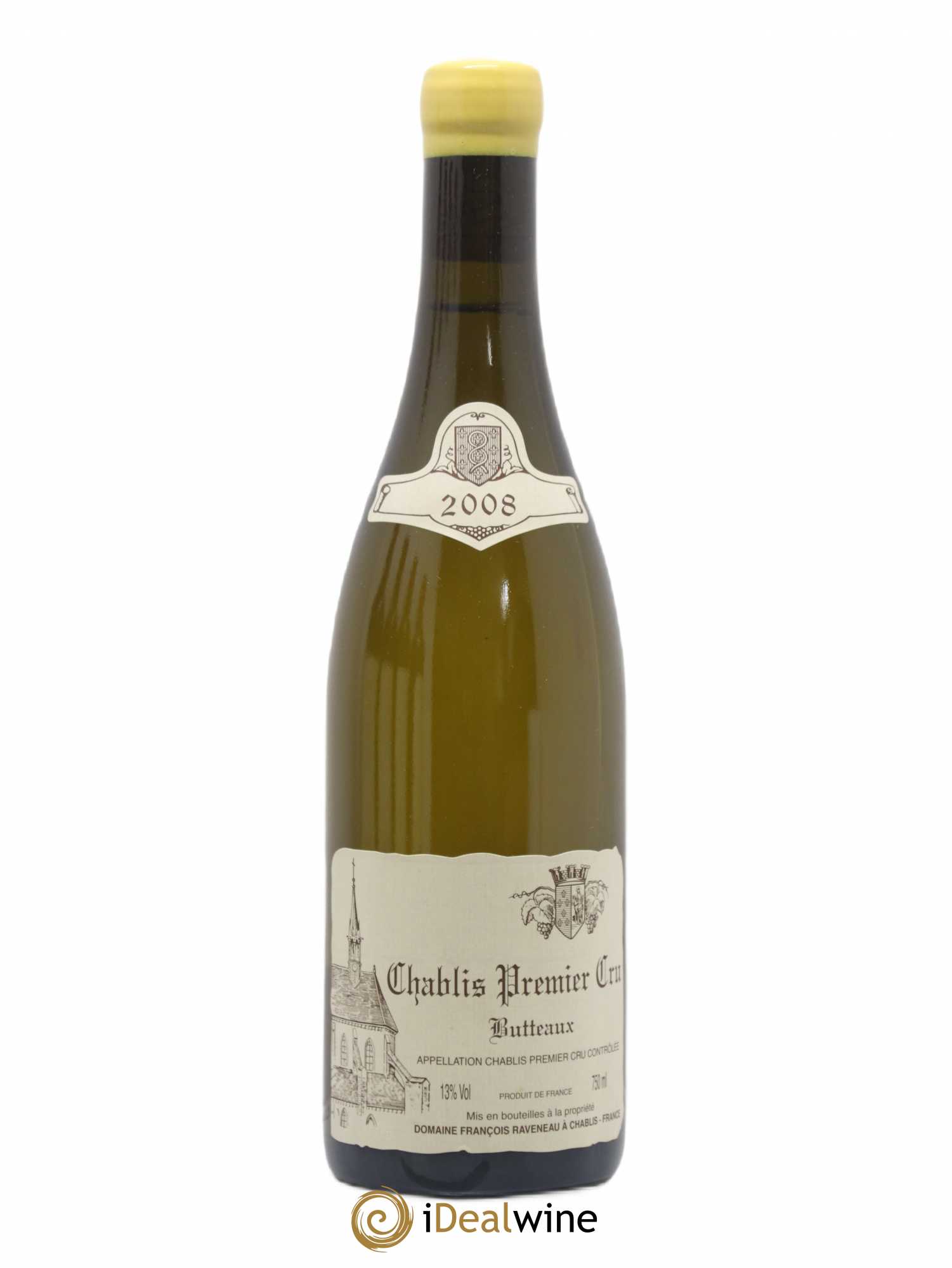 Chablis 1er Cru Butteaux Raveneau (Domaine) 2008 - Lot de 1 bouteille - 0