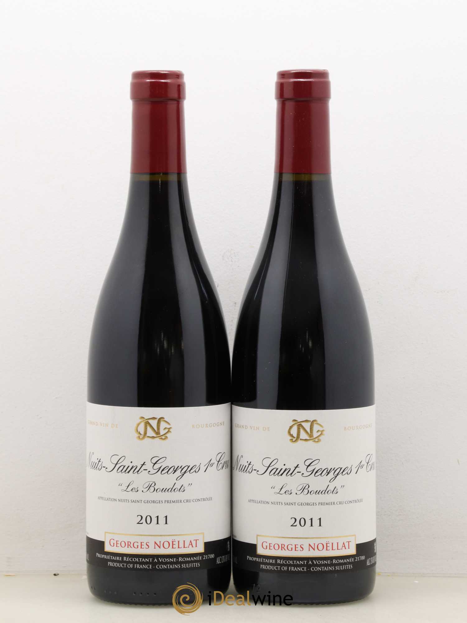 Nuits-Saint-Georges 1er Cru Aux Boudots Georges Noëllat (Domaine) 2011 - Lot de 2 bouteilles - 0