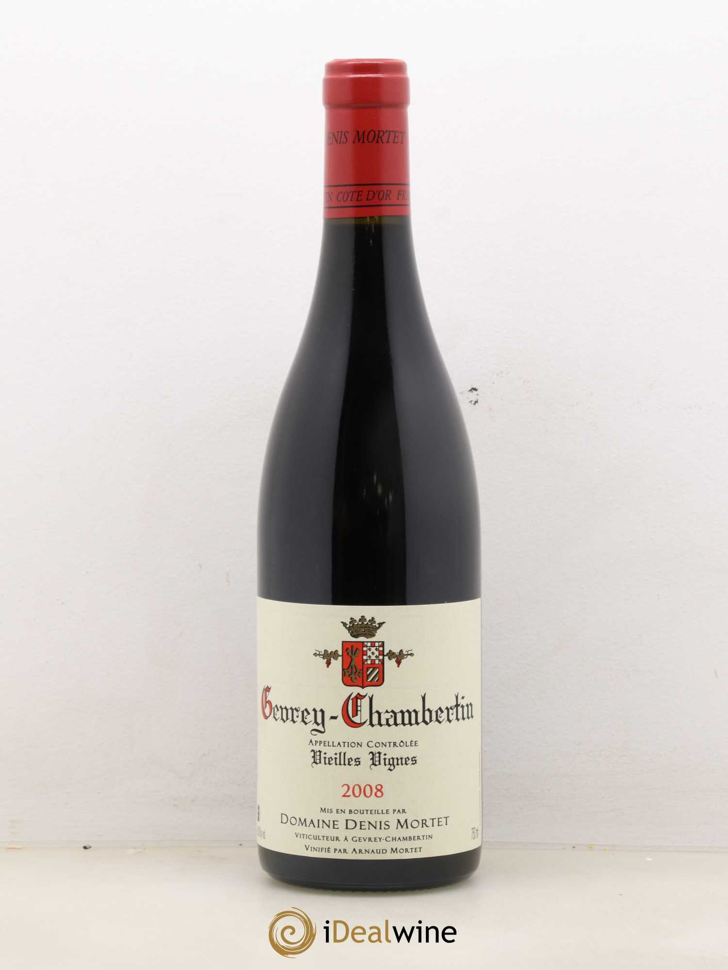 Gevrey-Chambertin Vieilles vignes Denis Mortet (Domaine) 2008 - Lot de 1 bouteille - 0