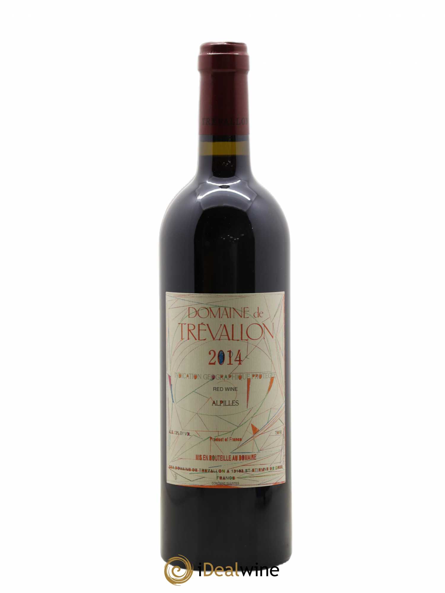 Coteaux d'Aix-en-Provence Trévallon (Domaine de) Eloi Dürrbach 2014 - Lot de 1 bouteille - 0