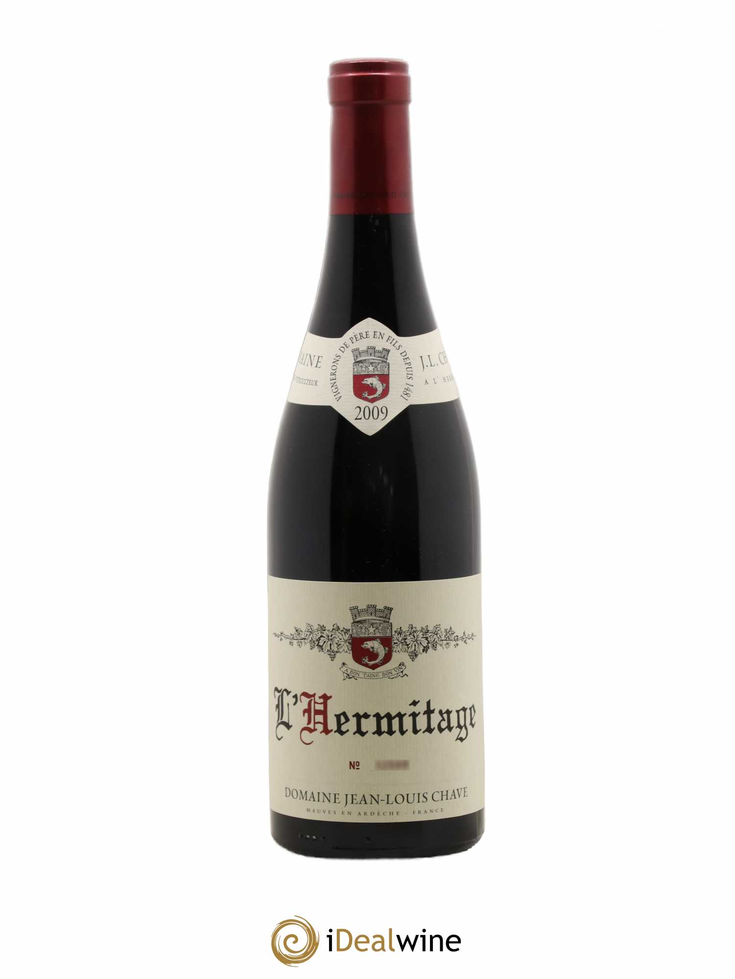Hermitage Jean-Louis Chave 2009 - Lot de 1 bouteille - 0
