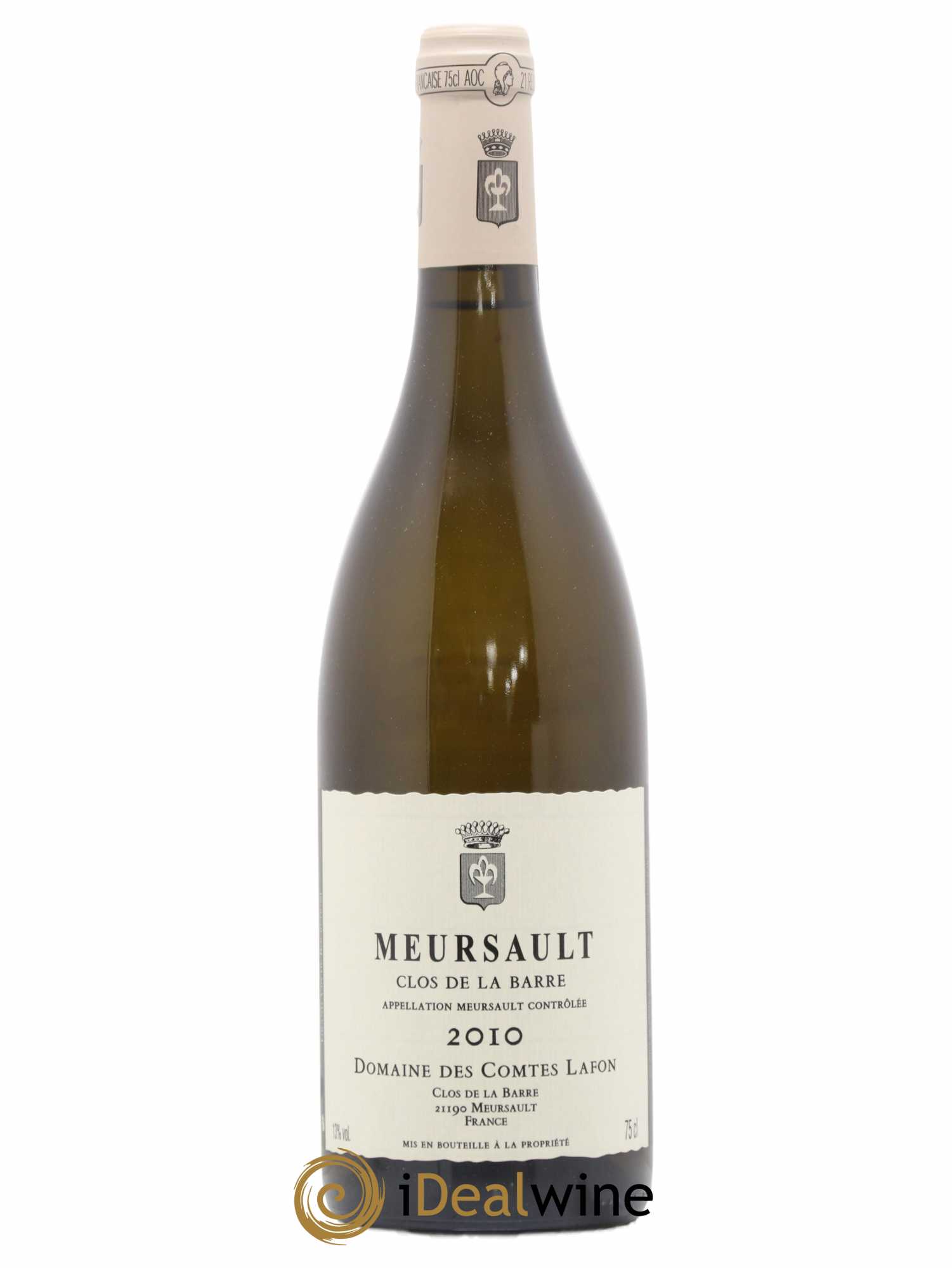 Meursault Clos de la Barre Comtes Lafon (Domaine des) 2010 - Lot de 1 bouteille - 0