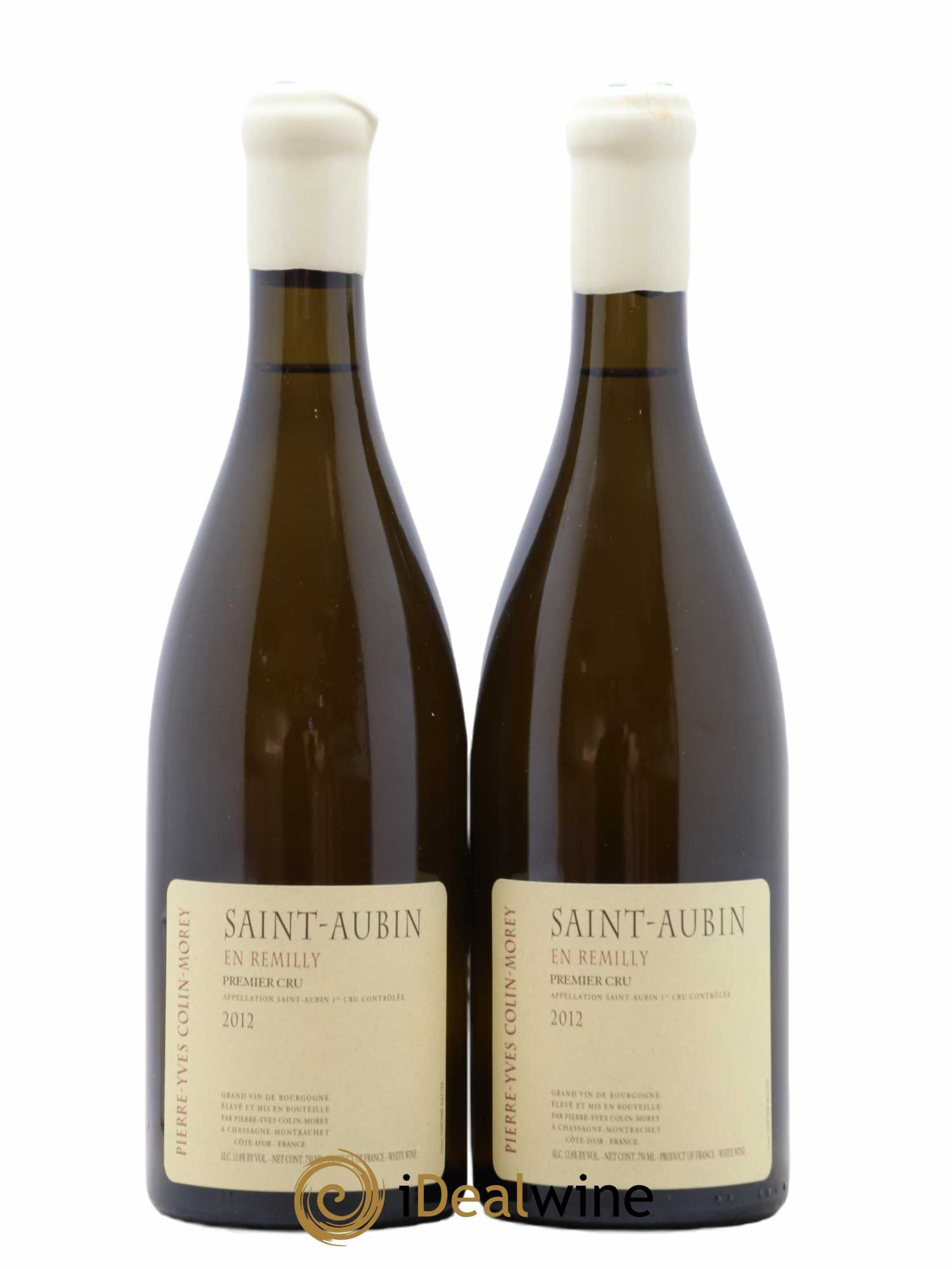 Saint-Aubin 1er Cru En Remilly Pierre-Yves Colin Morey 2012 - Lot de 2 bouteilles - 0
