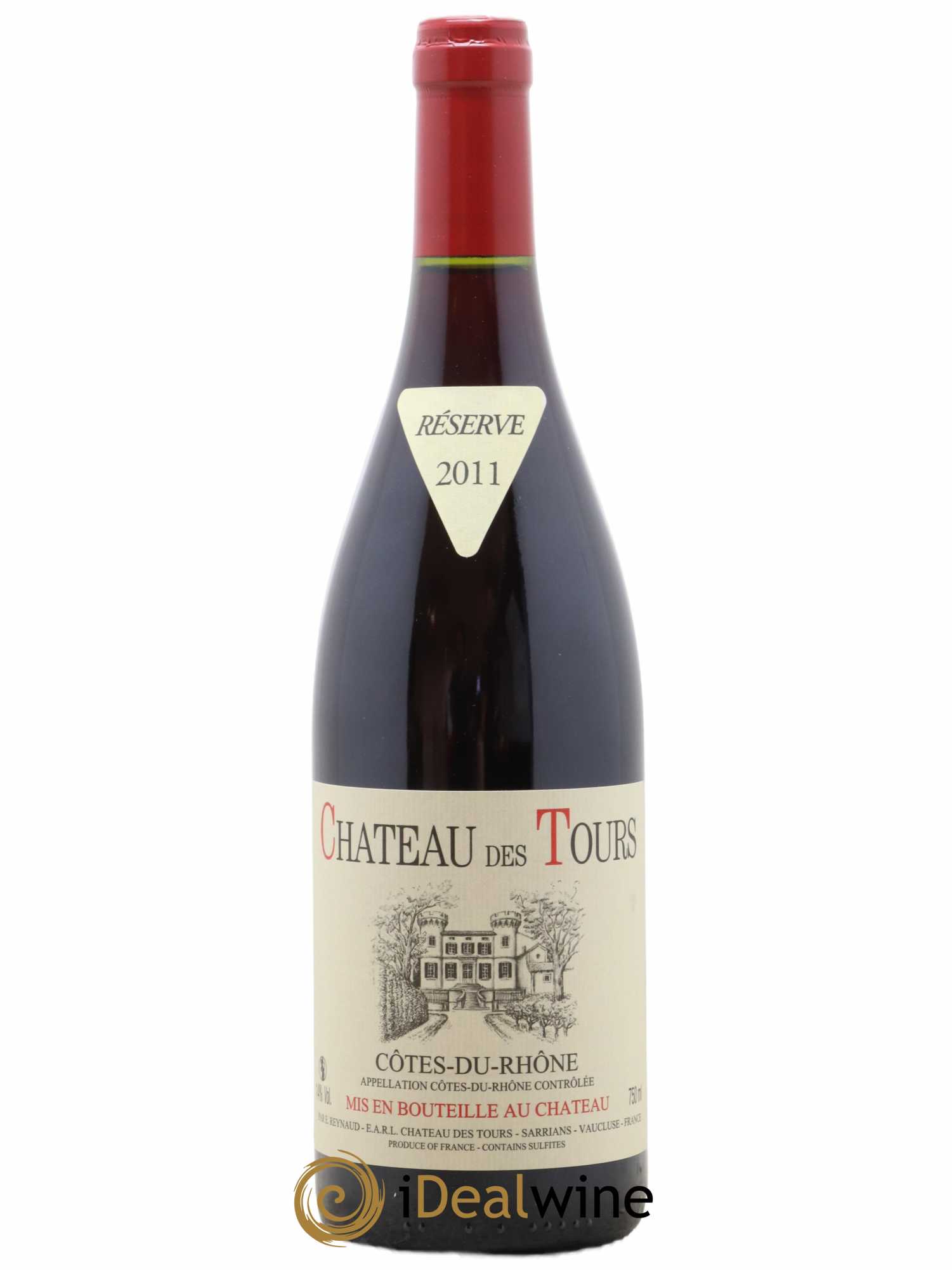 Côtes-du-Rhône Château des Tours Emmanuel Reynaud 2011 - Lot de 1 bouteille - 0