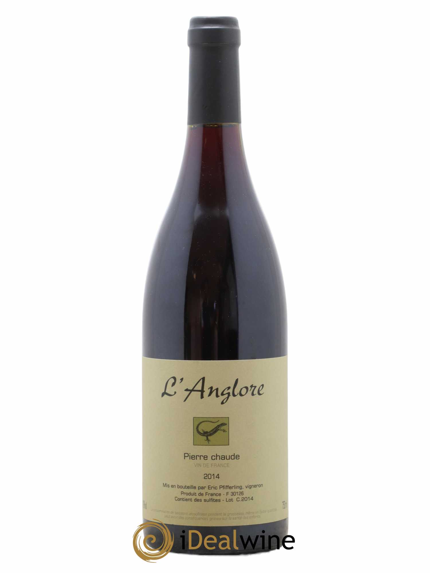 Vin de France Pierre chaude L'Anglore (no reserve) 2014 - Lot of 1 bottle - 0