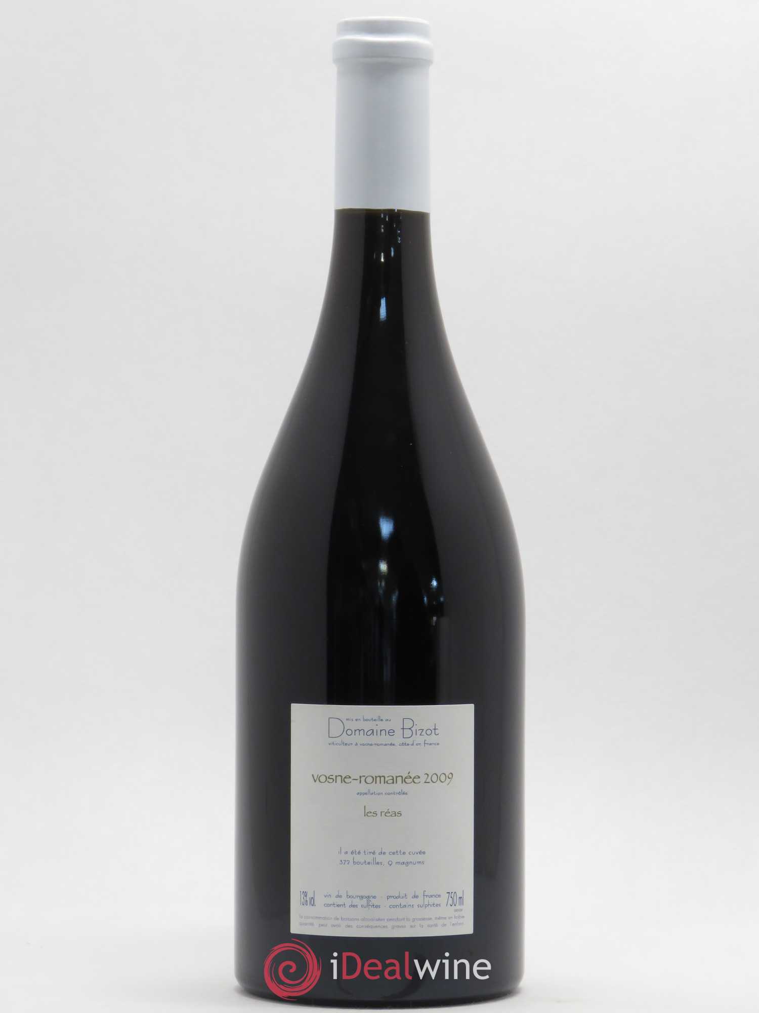 Vosne-Romanée Les Réas Bizot (Domaine) 2009 - Lot de 1 bouteille - 1
