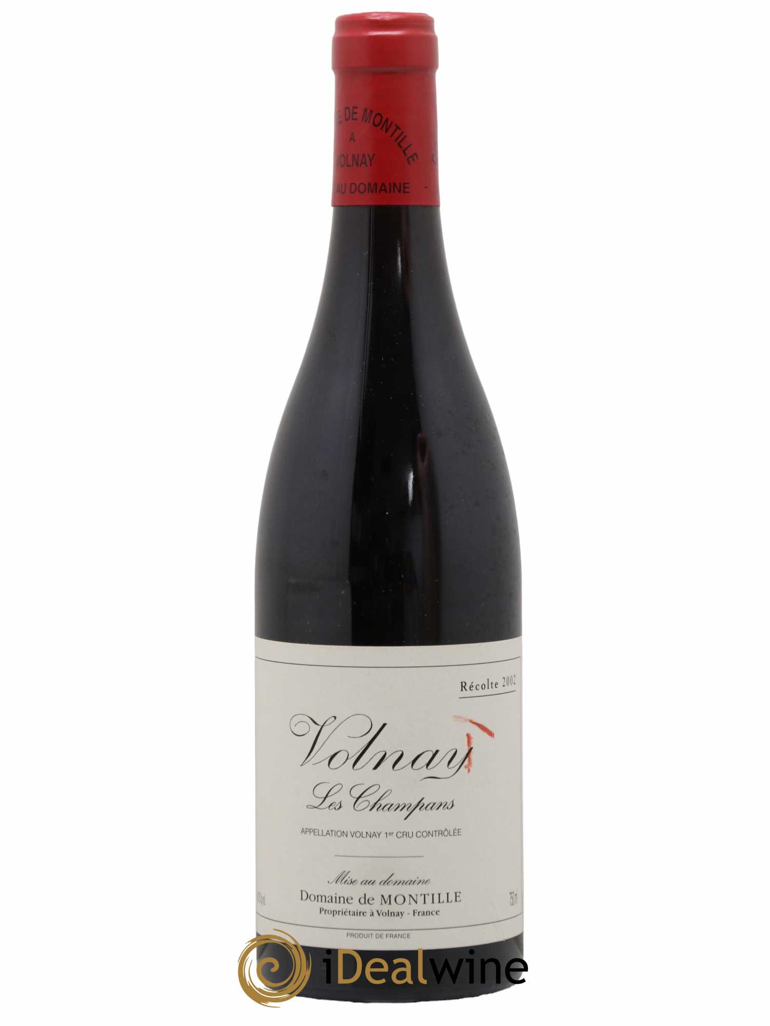 Volnay 1er Cru Les Champans De Montille (Domaine) 2002 - Lot de 1 bouteille - 0