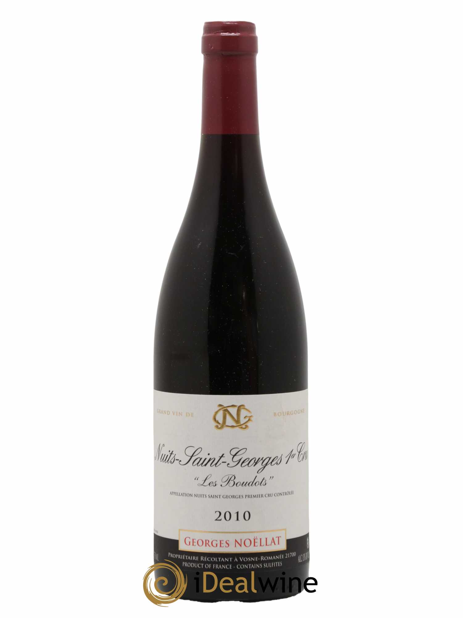 Nuits-Saint-Georges 1er Cru Aux Boudots Georges Noëllat (Domaine) 2010 - Lot de 1 bouteille - 0