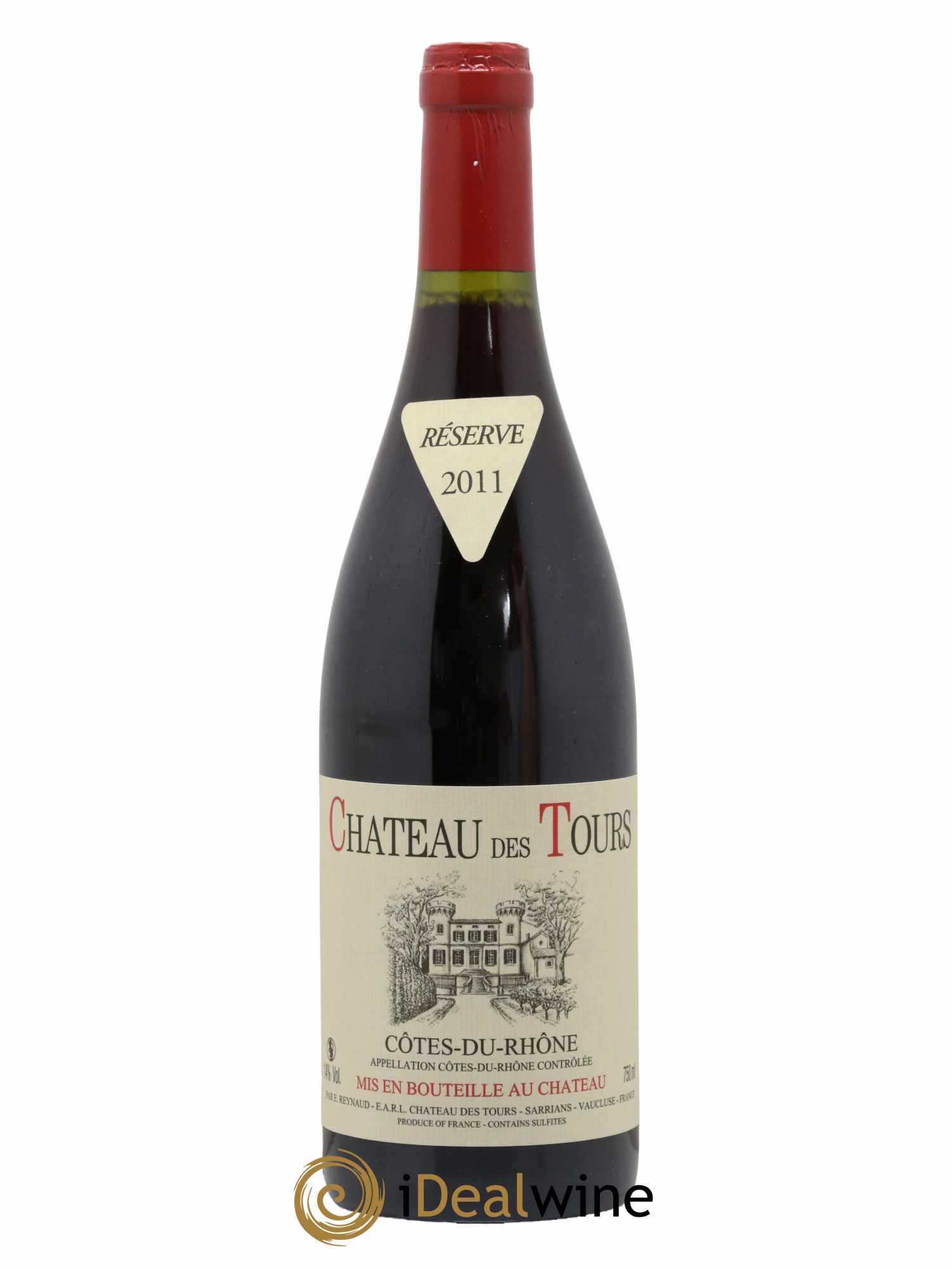 Côtes-du-Rhône Château des Tours Emmanuel Reynaud 2011 - Lot de 1 bouteille - 0
