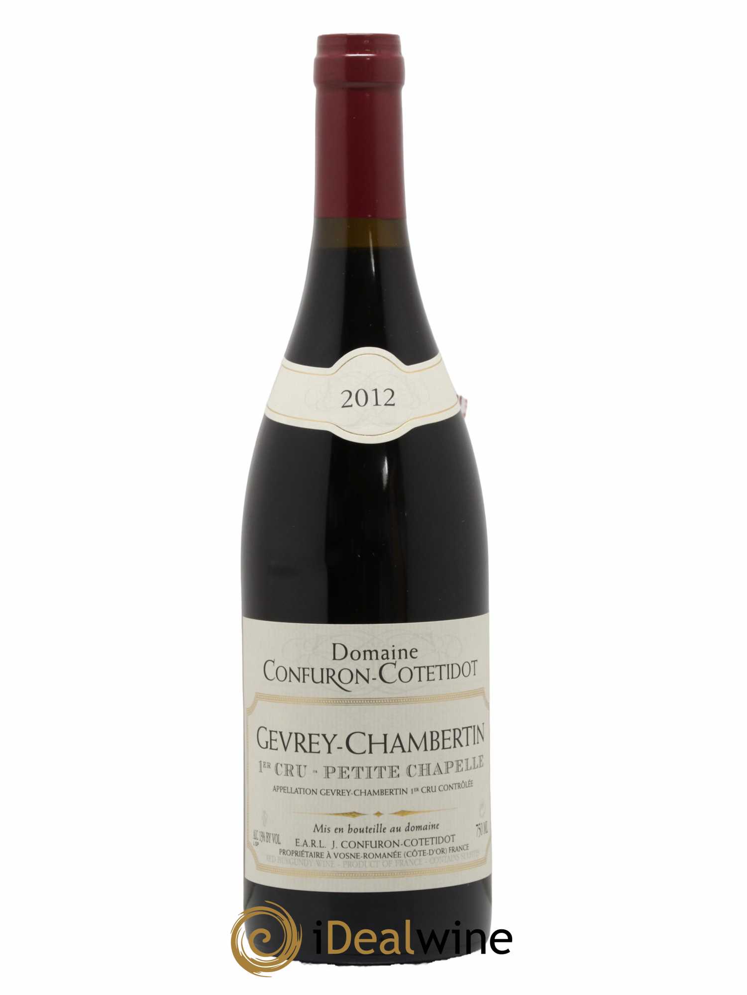Gevrey-Chambertin 1er Cru Petite Chapelle Confuron-Cotetidot 2012 - Lot de 1 bouteille - 0