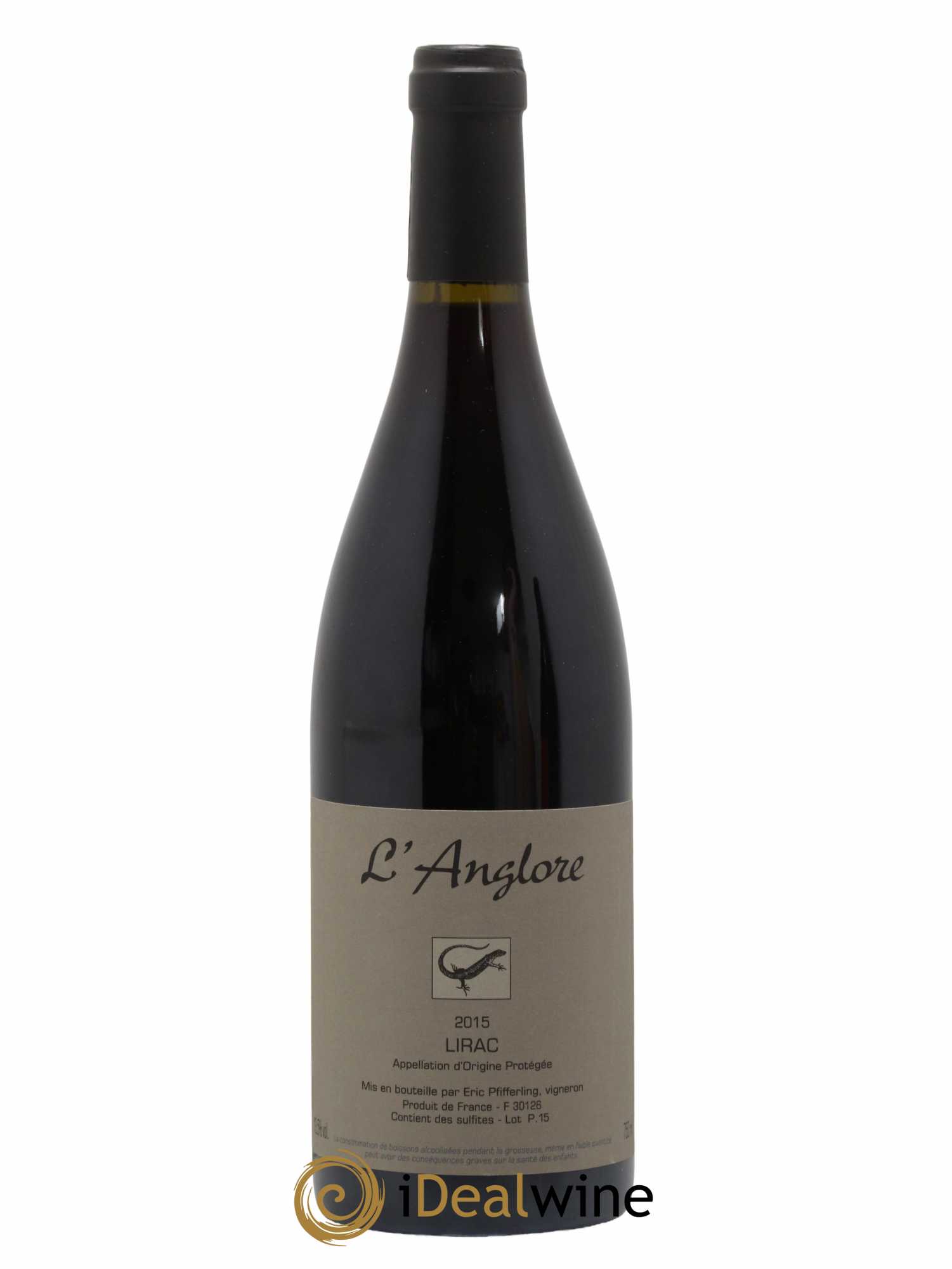 Lirac L'Anglore 2015 - Posten von 1 Flasche - 0