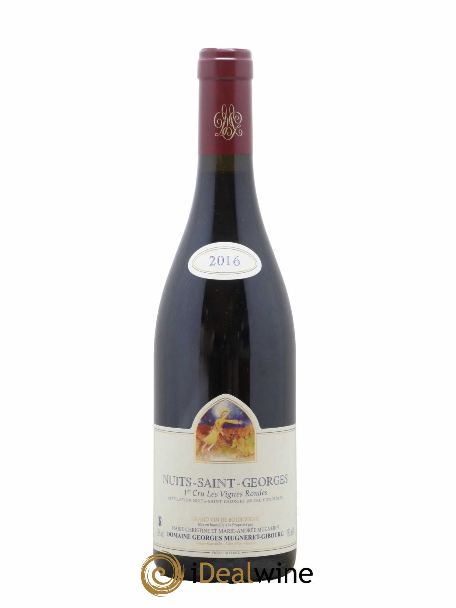 Nuits-Saint-Georges 1er Cru Les Vignes Rondes Mugneret-Gibourg (Domaine) 2016 - Lot de 1 bouteille - 0