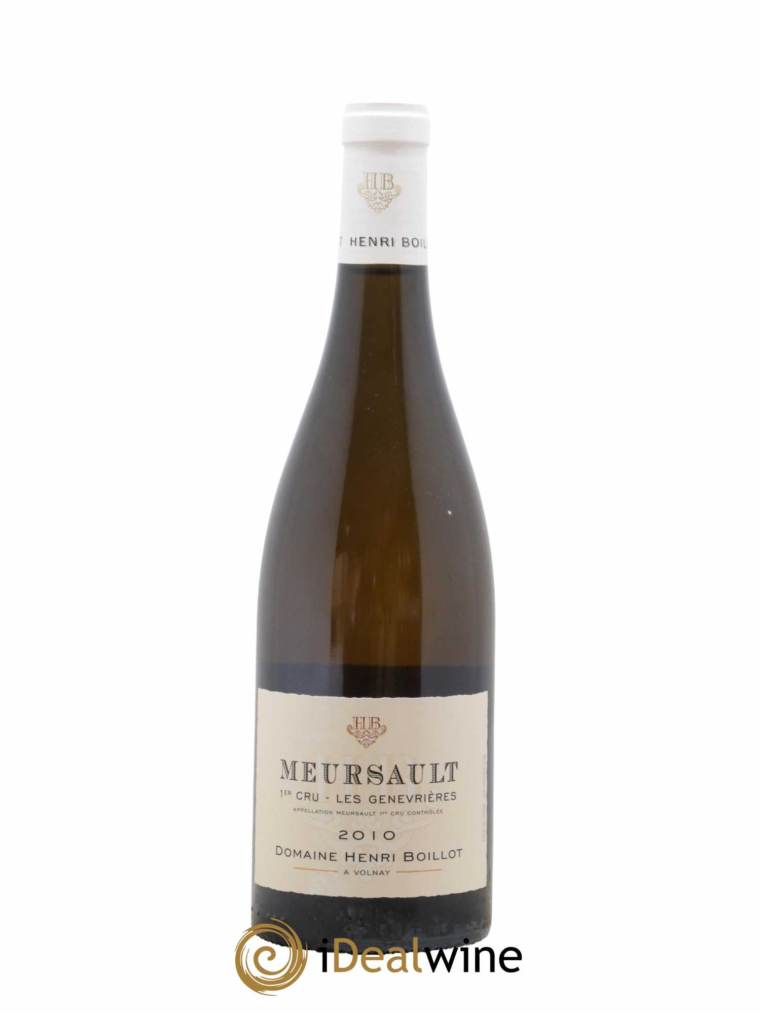 Meursault 1er Cru Les Genevrières Henri Boillot (Domaine) 2010 - Lot de 1 bouteille - 0