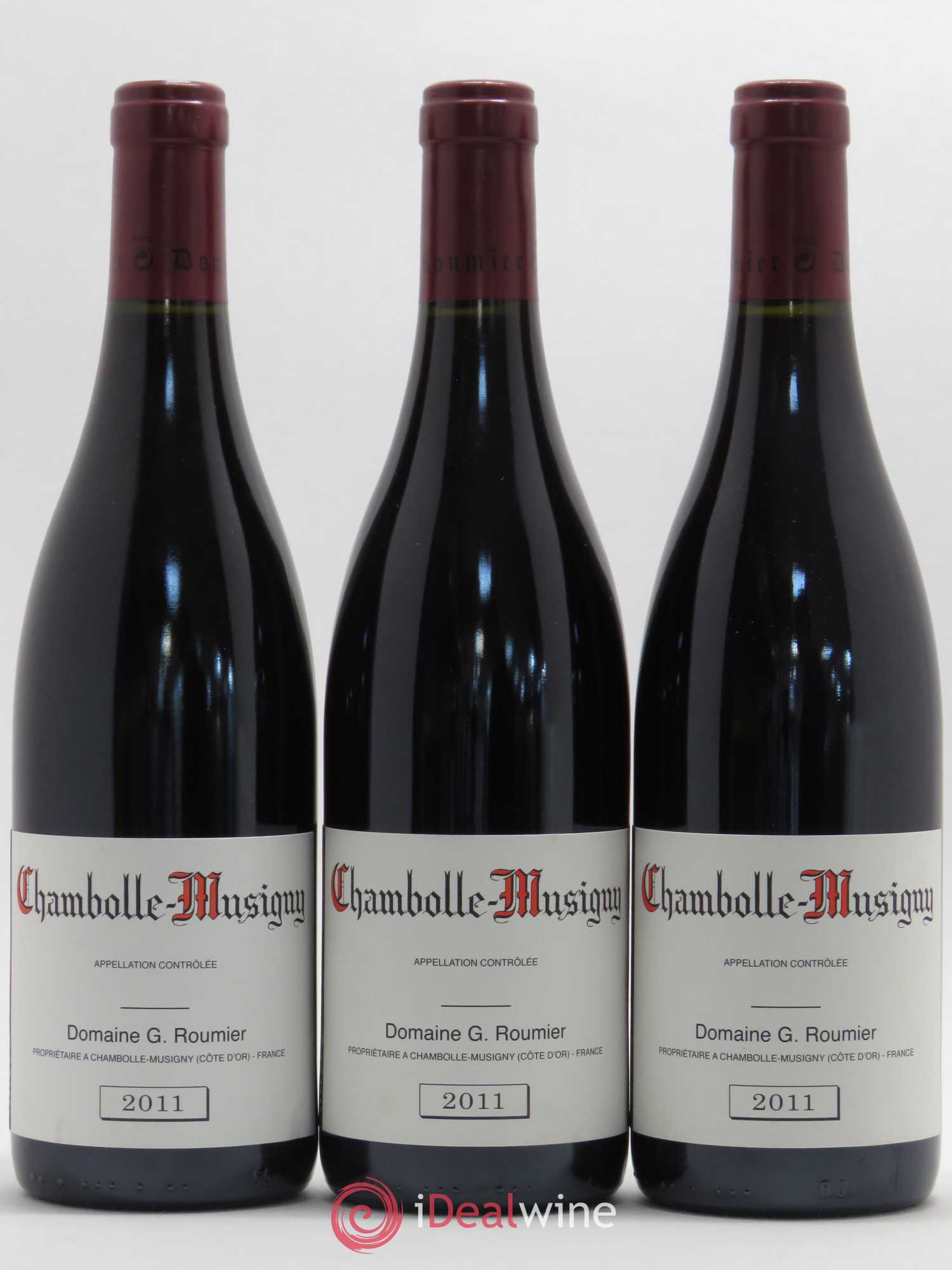 Chambolle-Musigny Georges Roumier (Domaine) 2011 - Posten von 3 Flaschen - 0