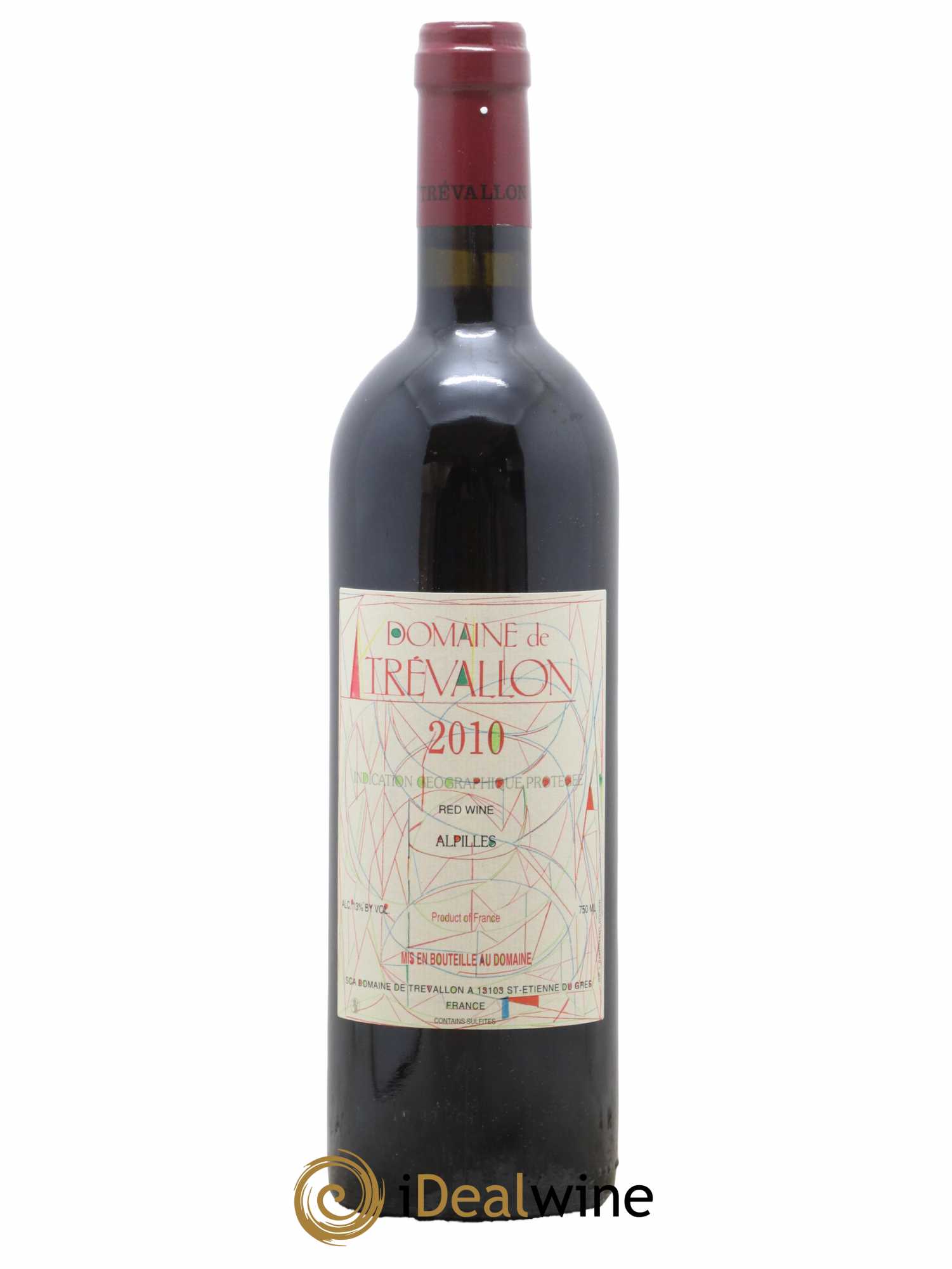 Alpilles Trévallon (Domaine de) Eloi Dürrbach 2010 - Lot de 1 bouteille - 0