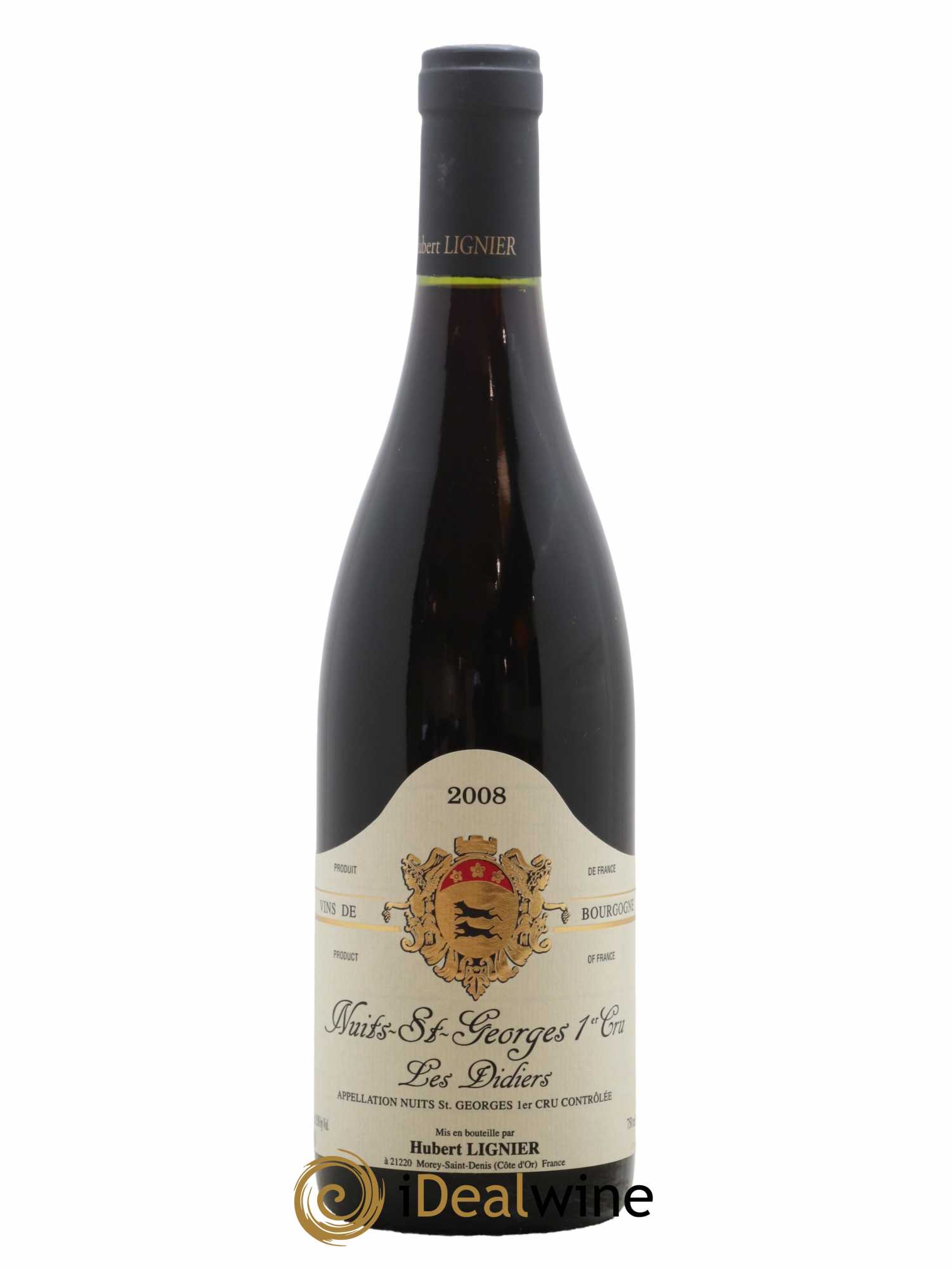 Nuits-Saint-Georges 1er Cru Les Didiers Hubert Lignier 2008 - Lot de 1 bouteille - 0