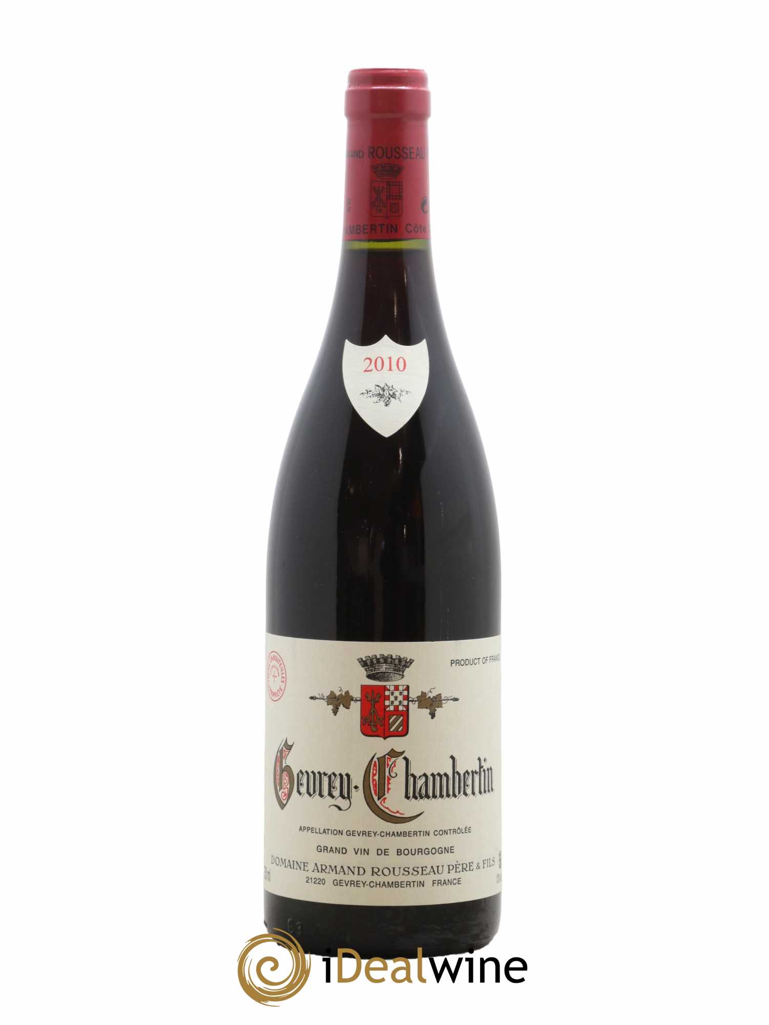 Gevrey-Chambertin Armand Rousseau (Domaine) 2010 - Lot de 1 bouteille - 0