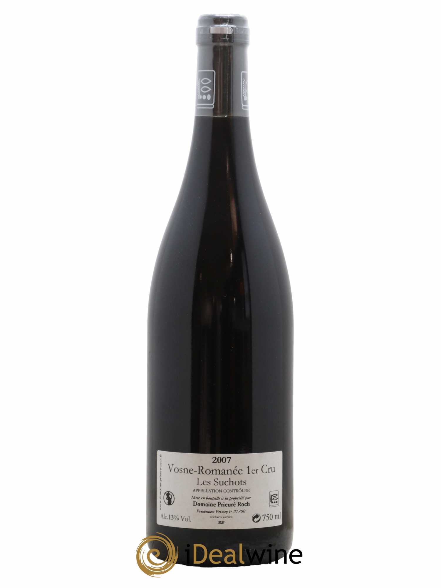 Vosne-Romanée 1er Cru Les Suchots Prieuré Roch 2007 - Lot de 1 bouteille - 1