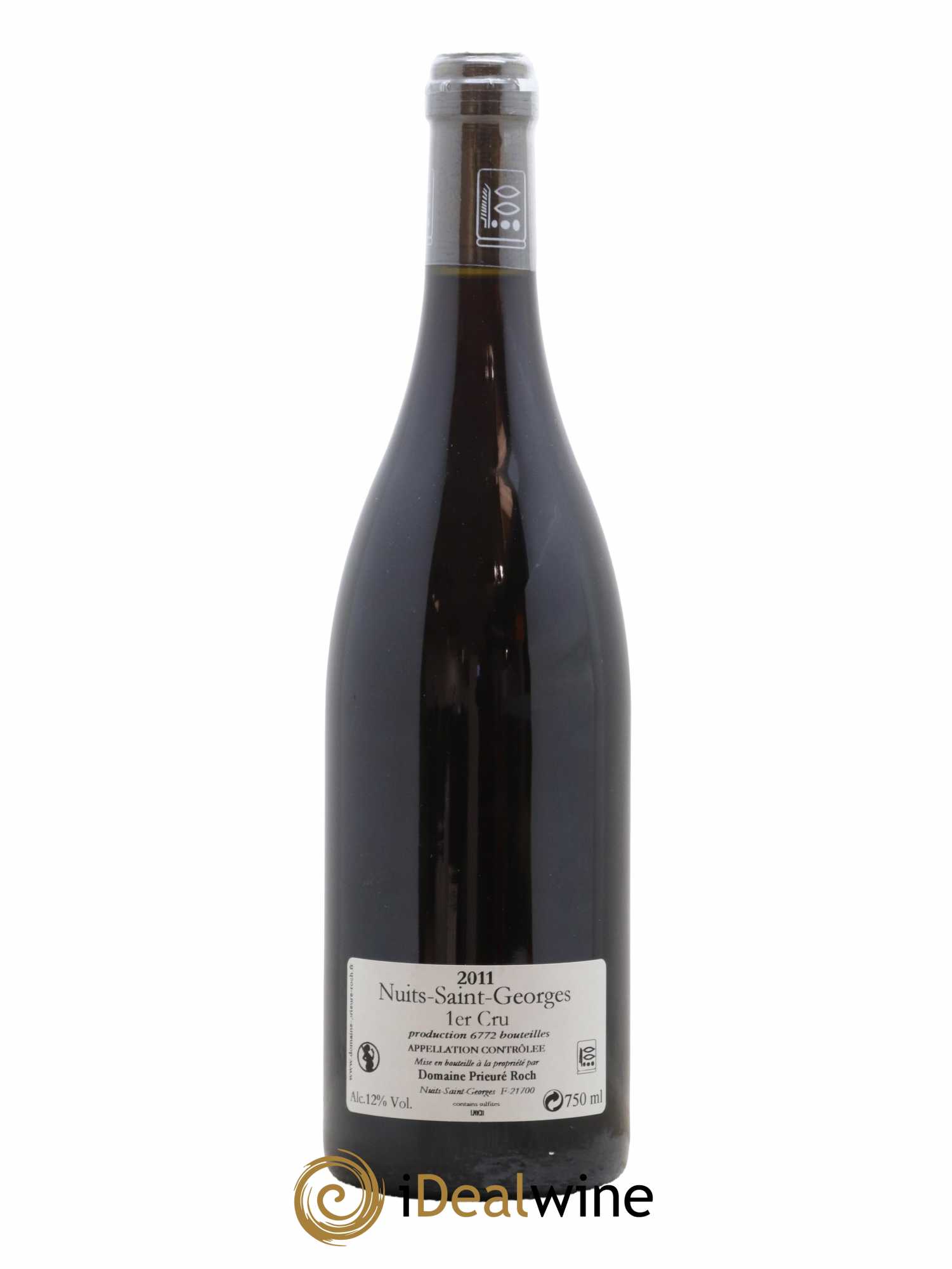 Nuits-Saint-Georges 1er Cru Prieuré Roch 2011 - Lot de 1 bouteille - 1