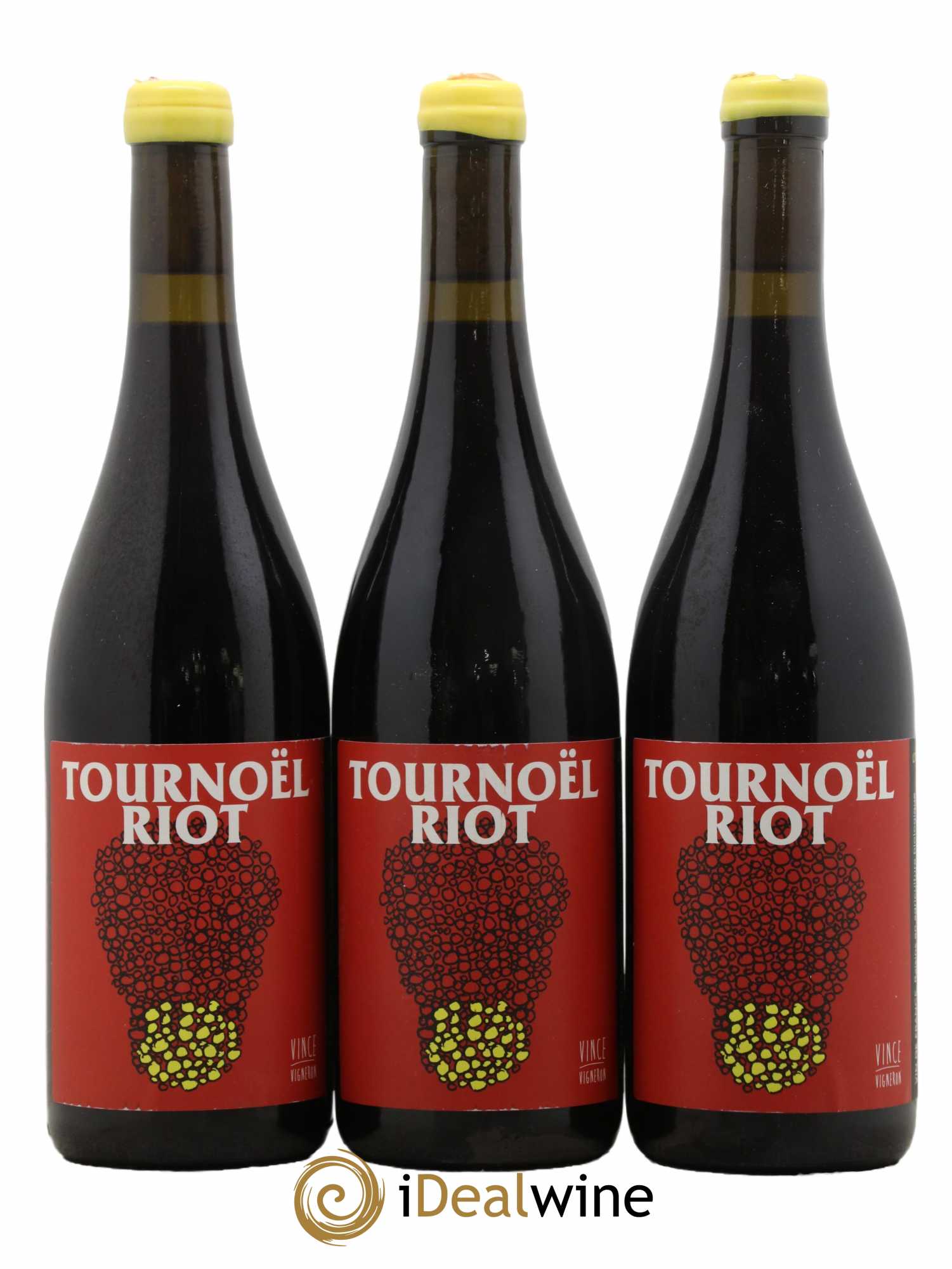Vin de France Tournoël Riot Vincent Marie - No Control 2018 - Lot de 3 bouteilles - 0