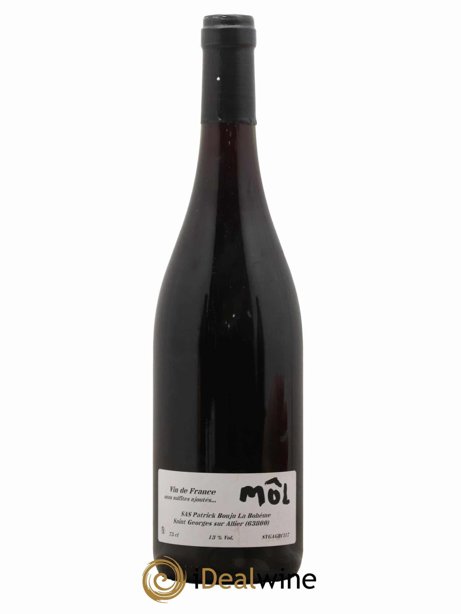 Vin de France Môl Patrick Bouju - La Bohème 2017 - Lot de 1 bouteille - 1