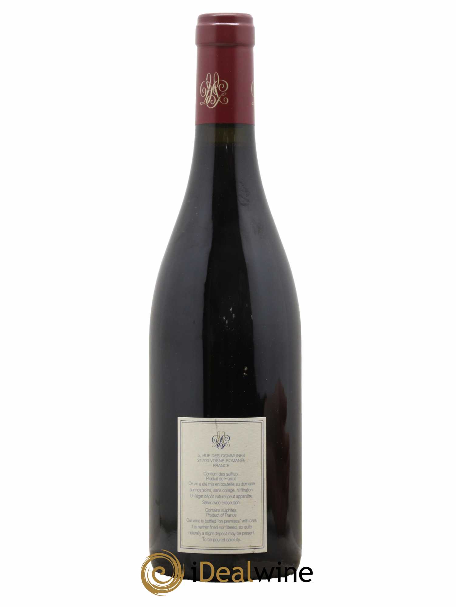 Nuits-Saint-Georges 1er Cru Les Vignes Rondes Mugneret-Gibourg (Domaine) 2016 - Lot de 1 bouteille - 1
