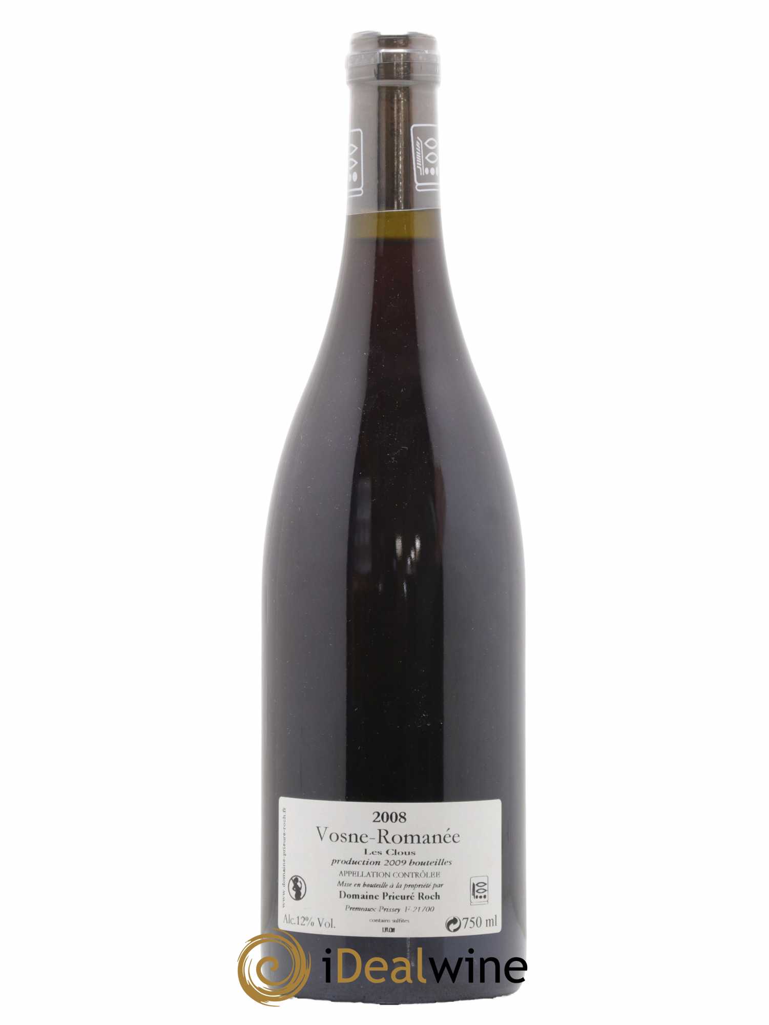 Vosne-Romanée Les Clous Prieuré Roch 2008 - Lot de 1 bouteille - 1