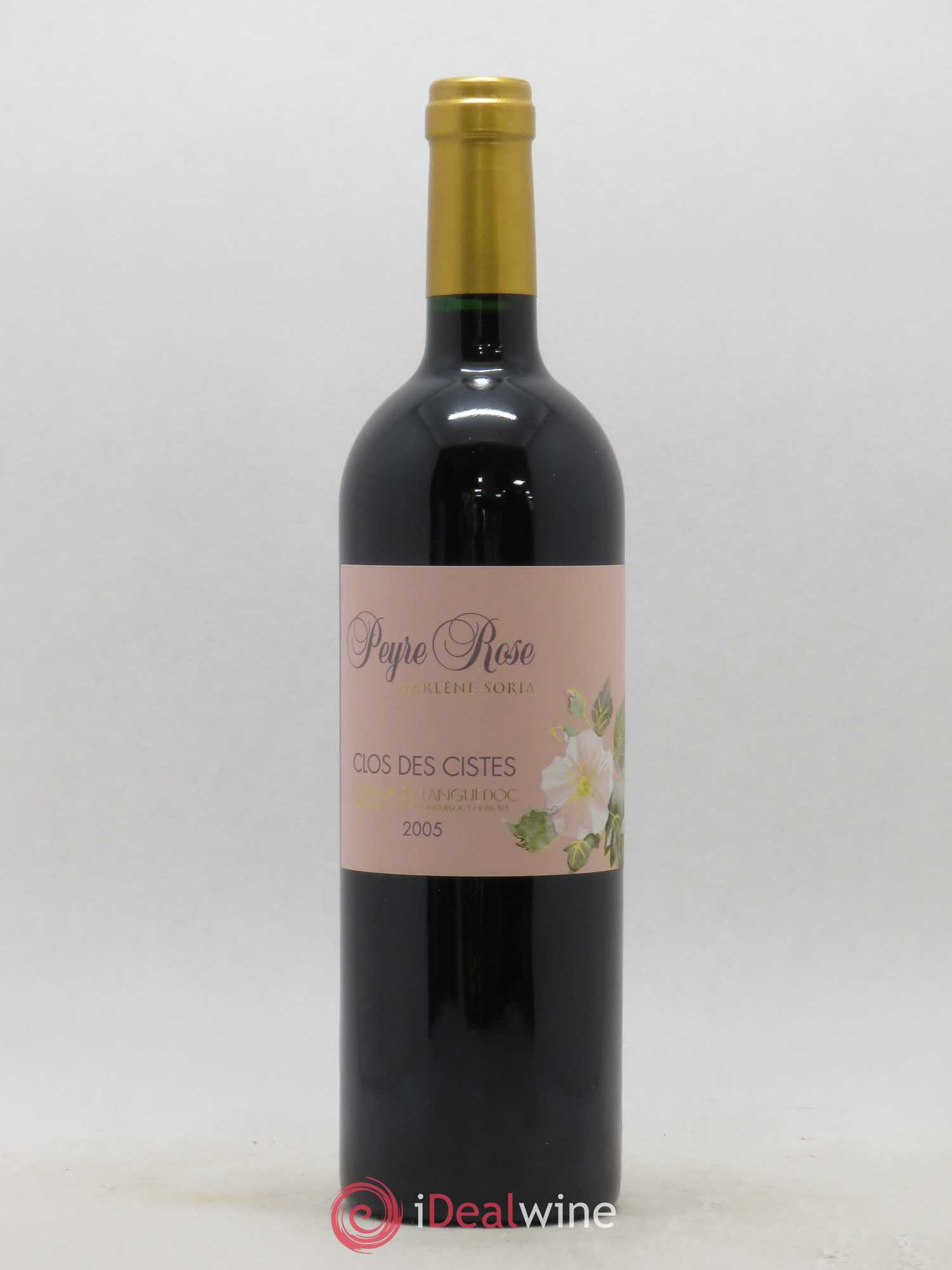 Vin de France (anciennement Coteaux du Languedoc) Domaine Peyre Rose Les Cistes Marlène Soria 2005 - Lot de 1 bouteille - 0