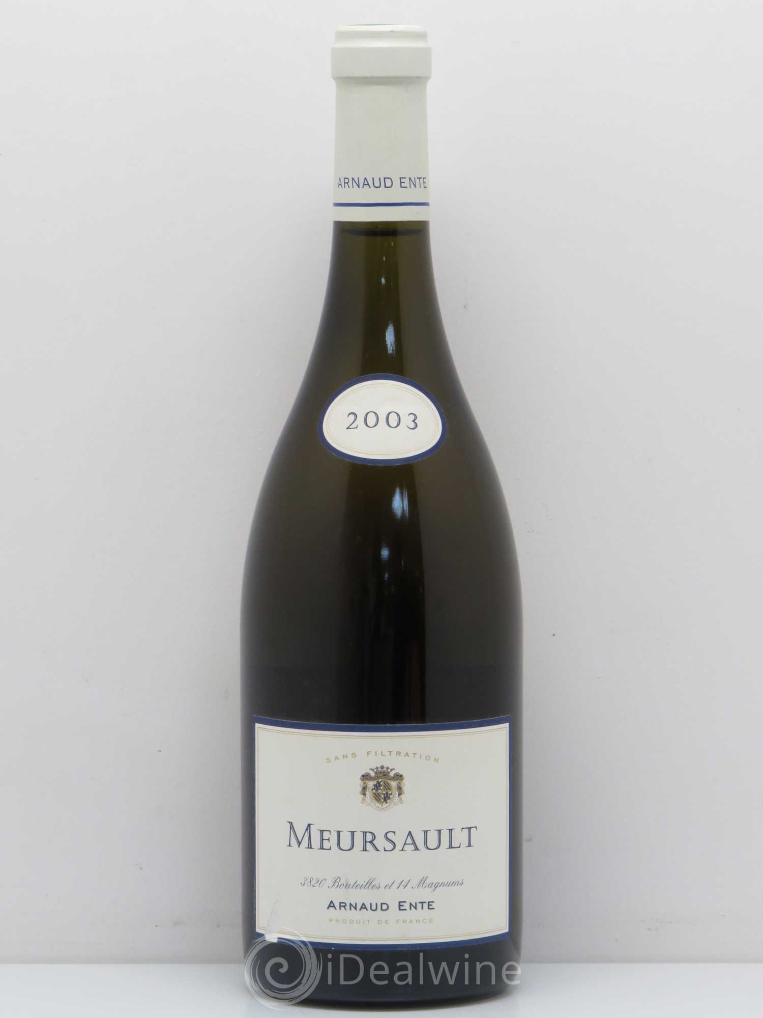 Meursault Arnaud Ente 2003 - Posten von 1 Flasche - 0