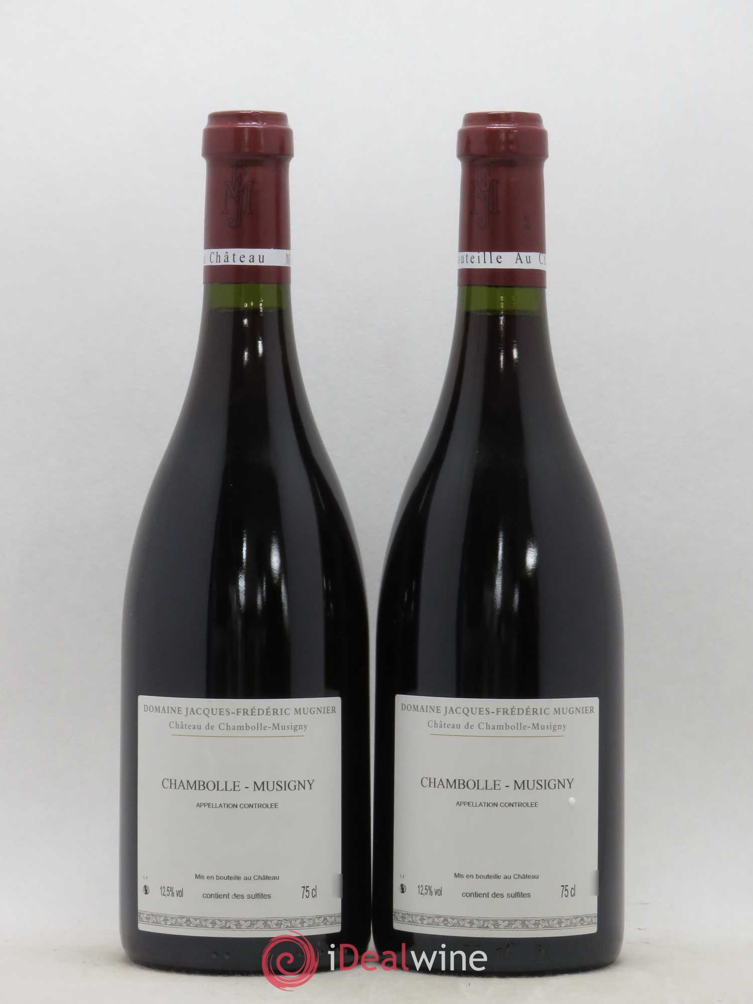 Chambolle-Musigny Jacques-Frédéric Mugnier 2010 - Lot de 2 bouteilles - 1