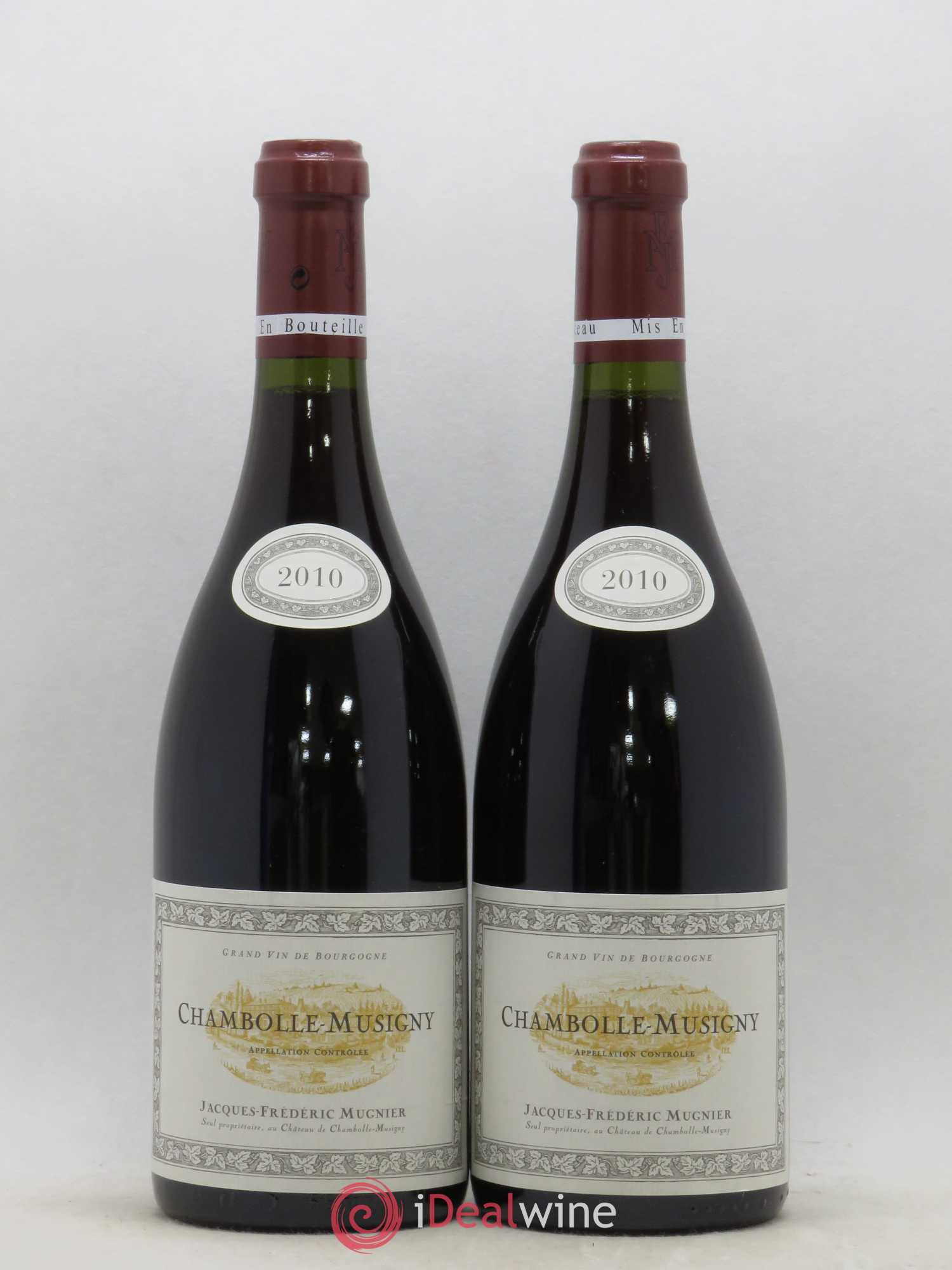 Chambolle-Musigny Jacques-Frédéric Mugnier 2010 - Lot de 2 bouteilles - 0