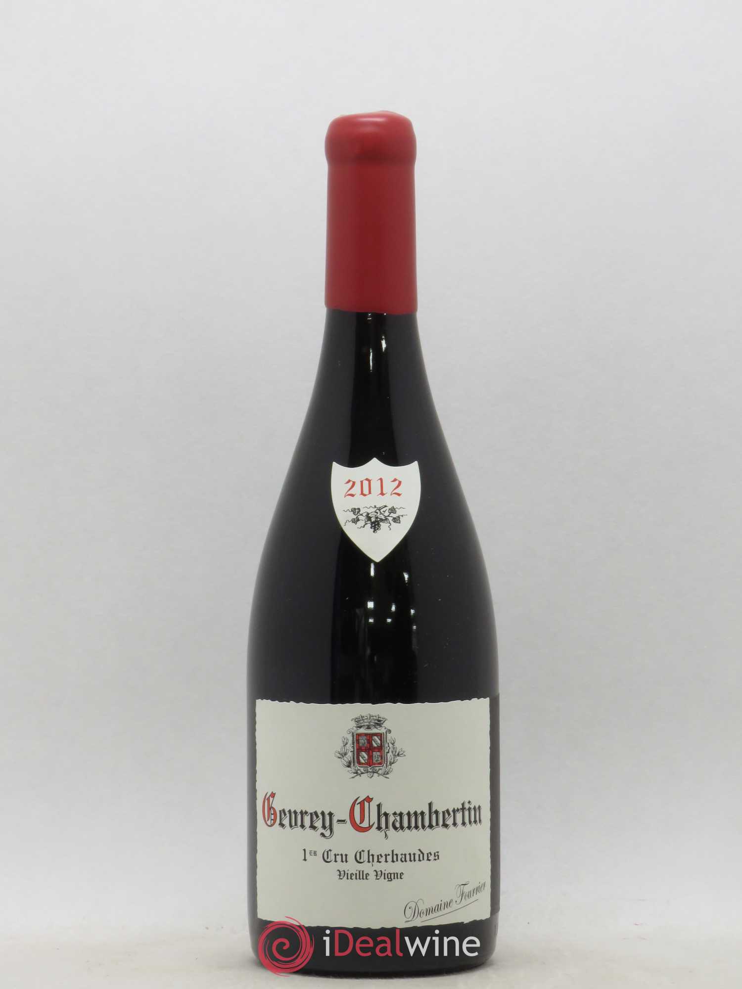 Gevrey-Chambertin 1er Cru Les Cherbaudes Vieille Vigne Fourrier (Domaine) 2012 - Lot de 1 bouteille - 0