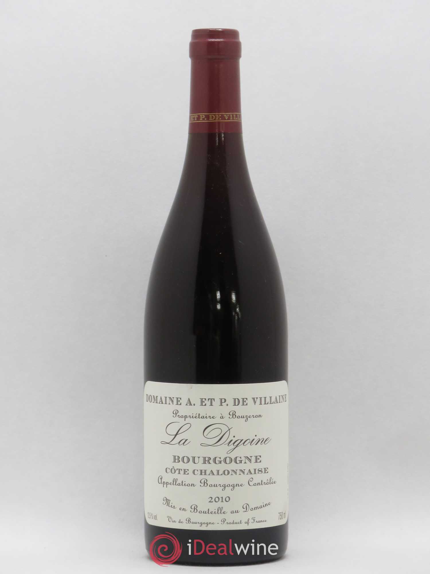 Bourgogne La Digoine Domaine de Villaine 2010 - Lot de 1 bouteille - 0