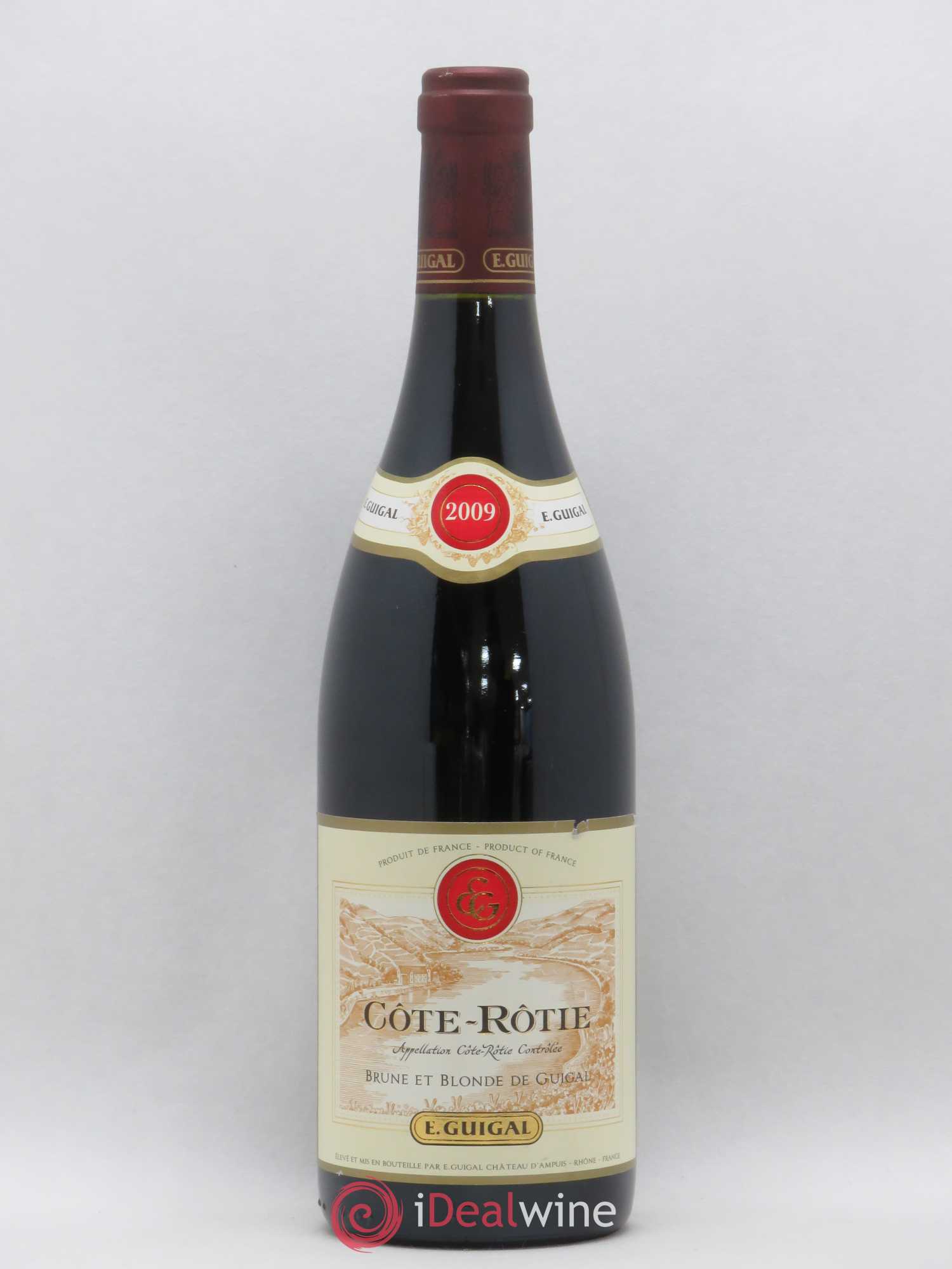 Côte-Rôtie Côtes Brune et Blonde Guigal 2009 - Lot de 1 bouteille - 0