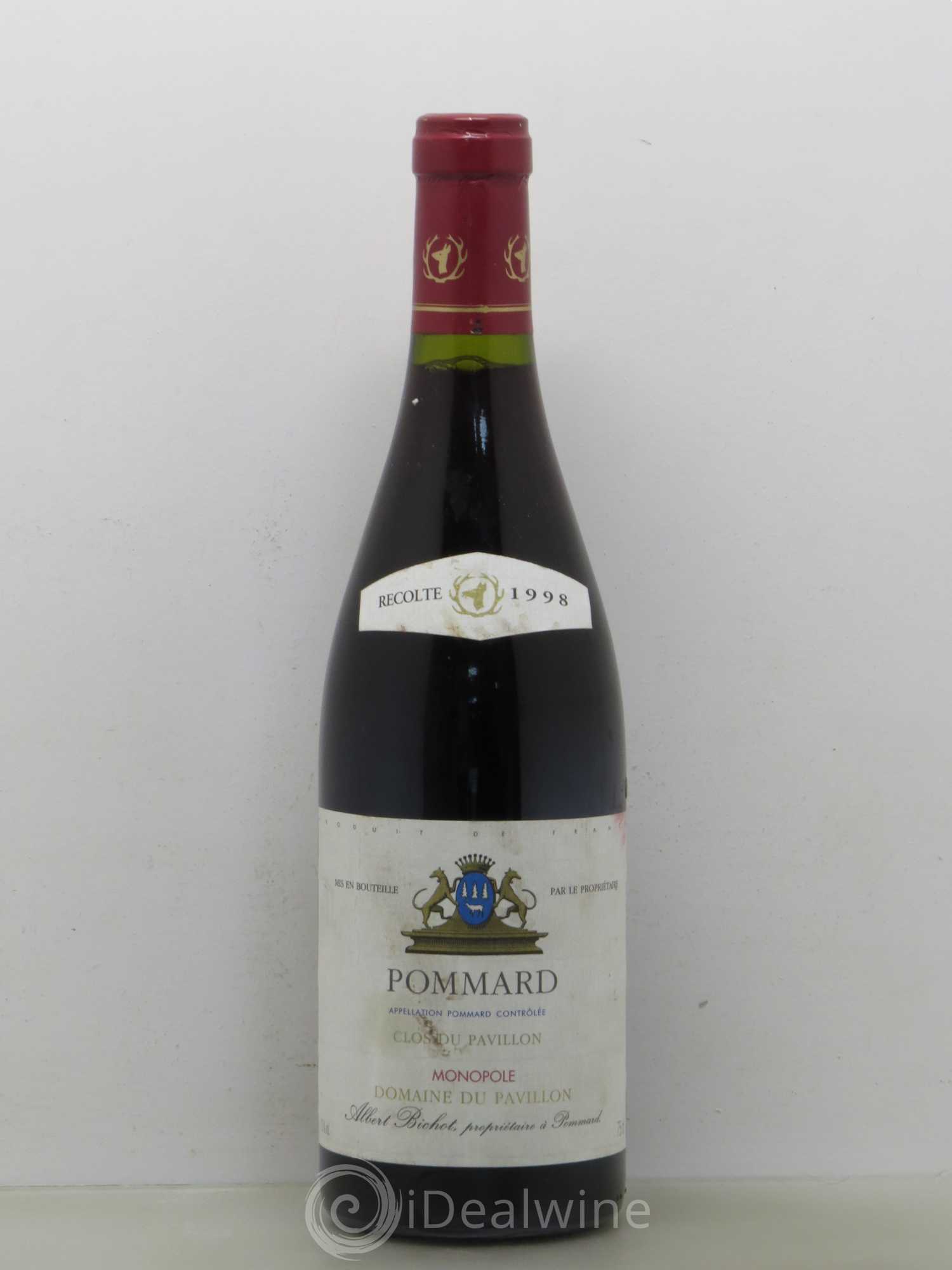 Pommard Clos du Pavillon Bichot (sans prix de réserve) 1998 - Posten von 1 Flasche - 0