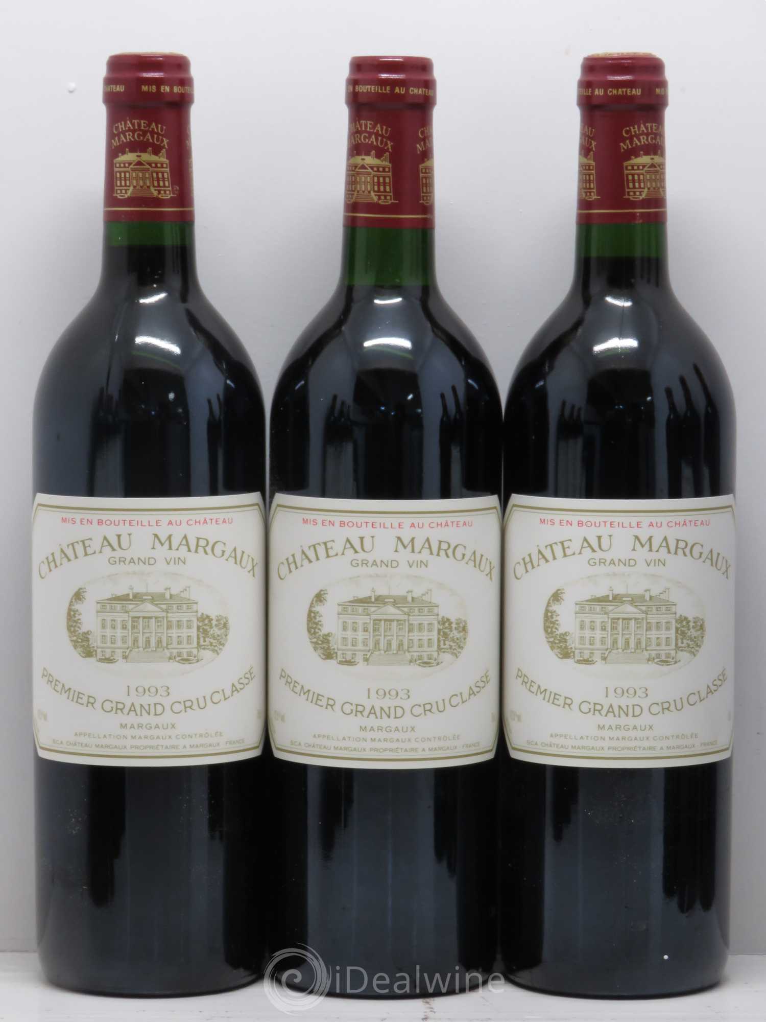 Château Margaux 1er Grand Cru Classé 1993 - Lot de 12 bouteilles - 3