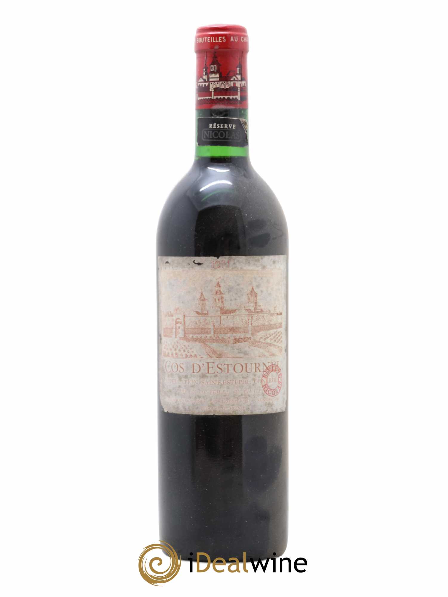 Cos d'Estournel 2ème Grand Cru Classé 1971 - Lot de 1 bouteille - 0