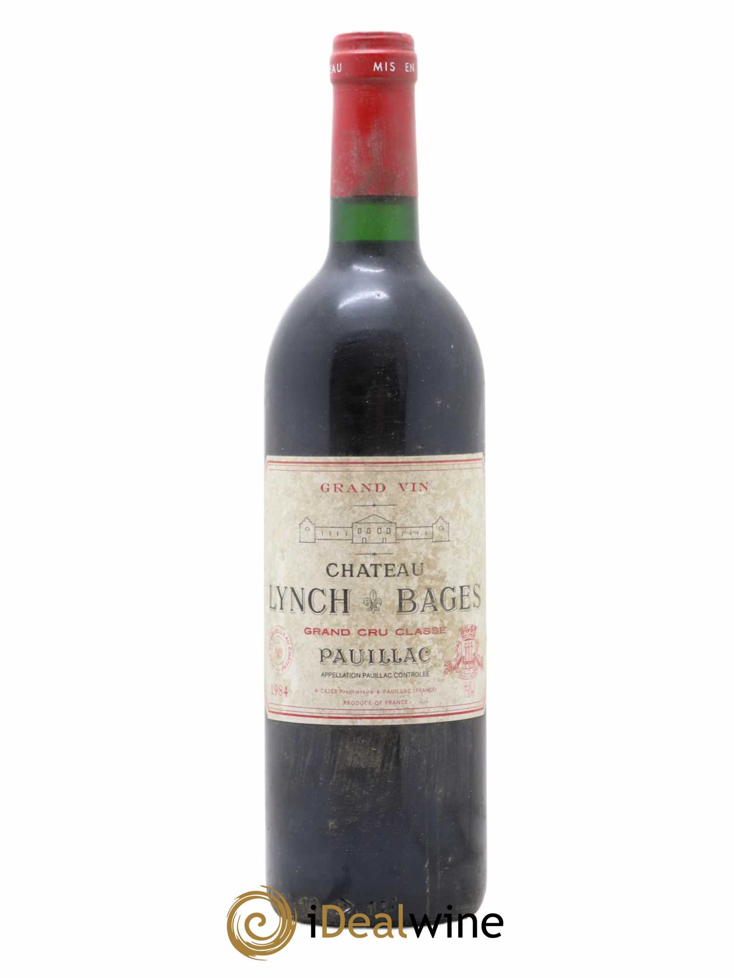 Château Lynch Bages 5ème Grand Cru Classé 1984 - Lot de 1 bouteille - 0