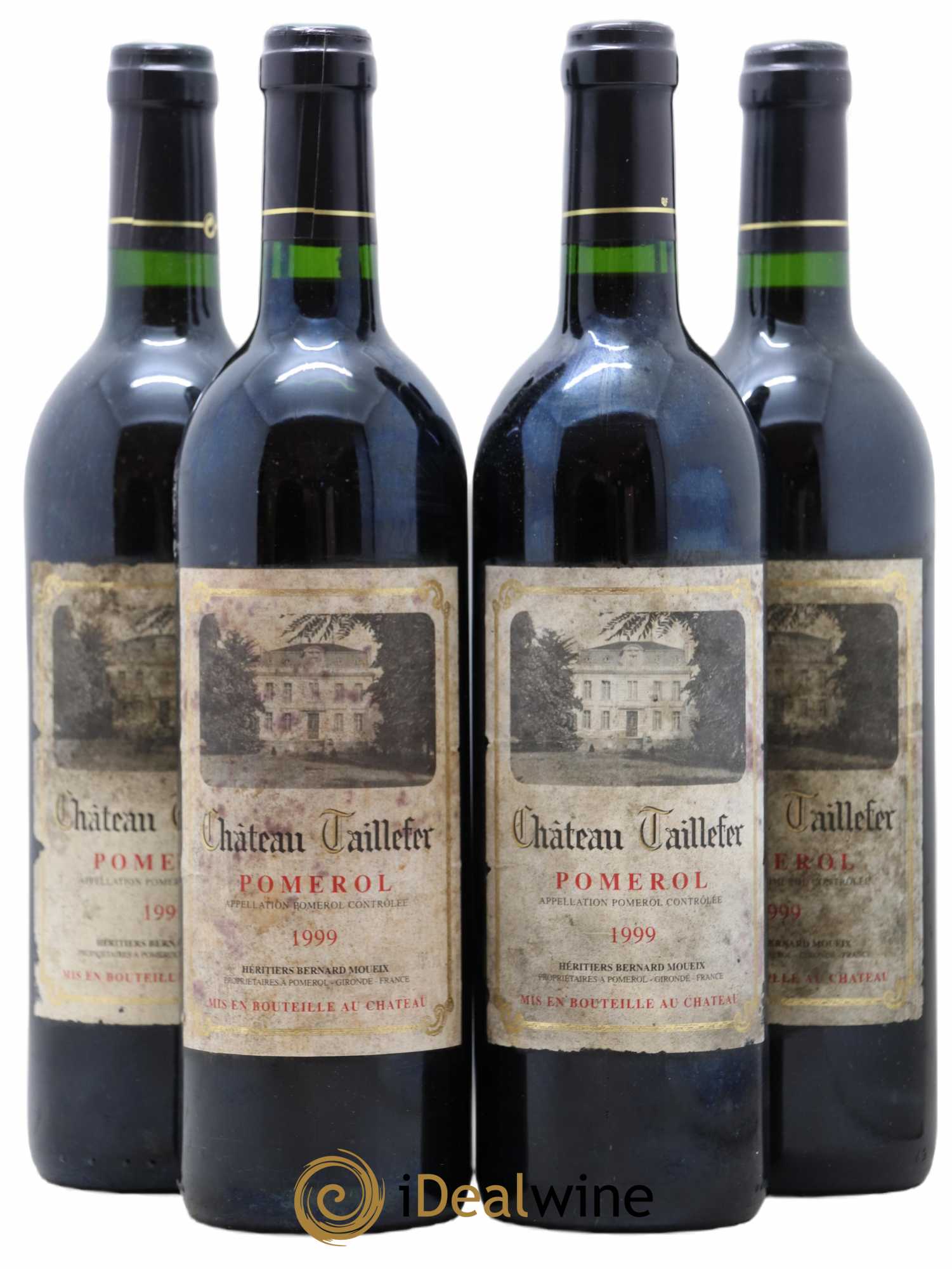 Château Taillefer 1999 - Lot de 4 bouteilles - 0