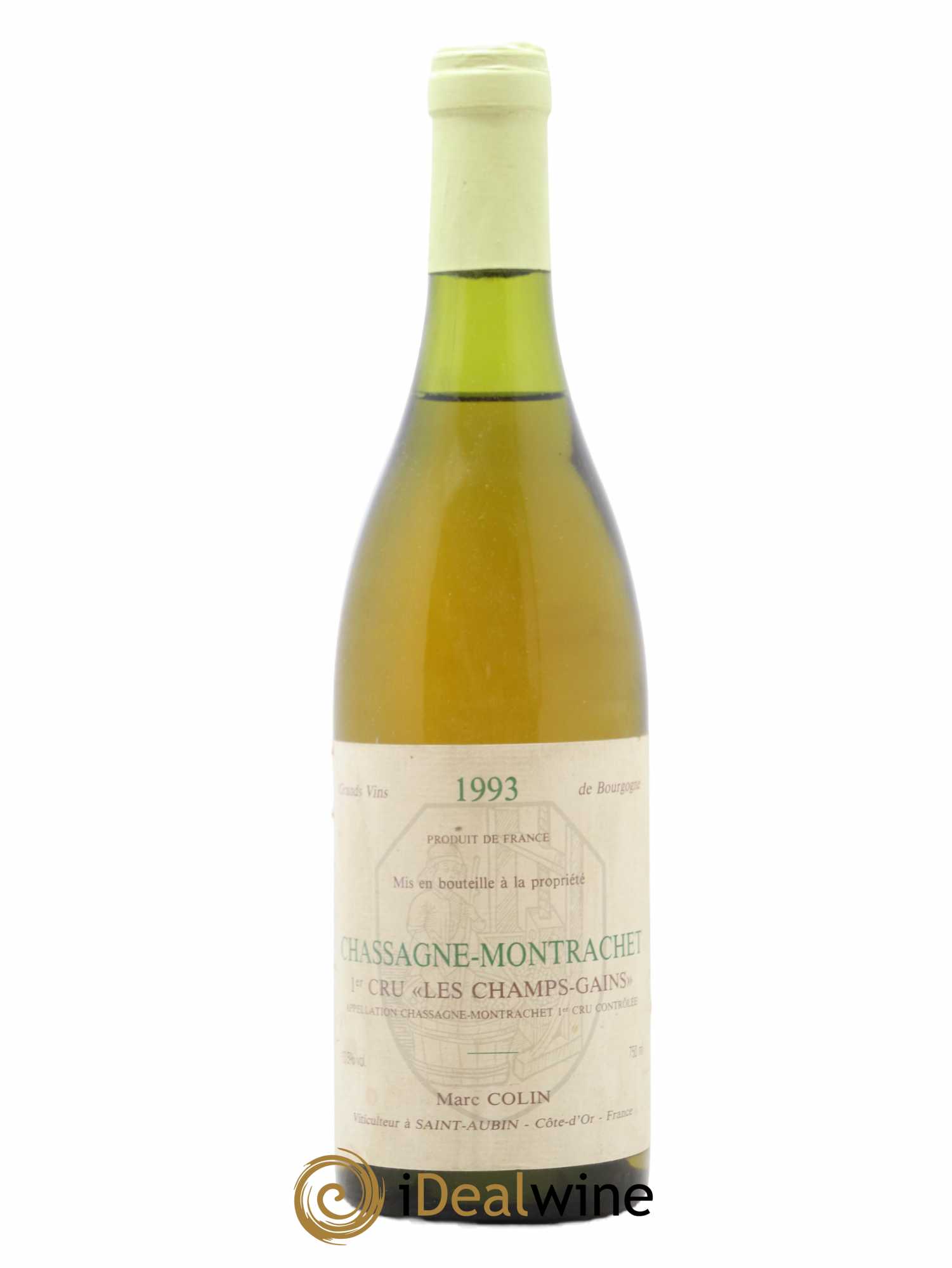 Chassagne-Montrachet 1er Cru Les Champs-Gains Marc Colin & Fils 1993 - Lot de 1 bouteille - 0