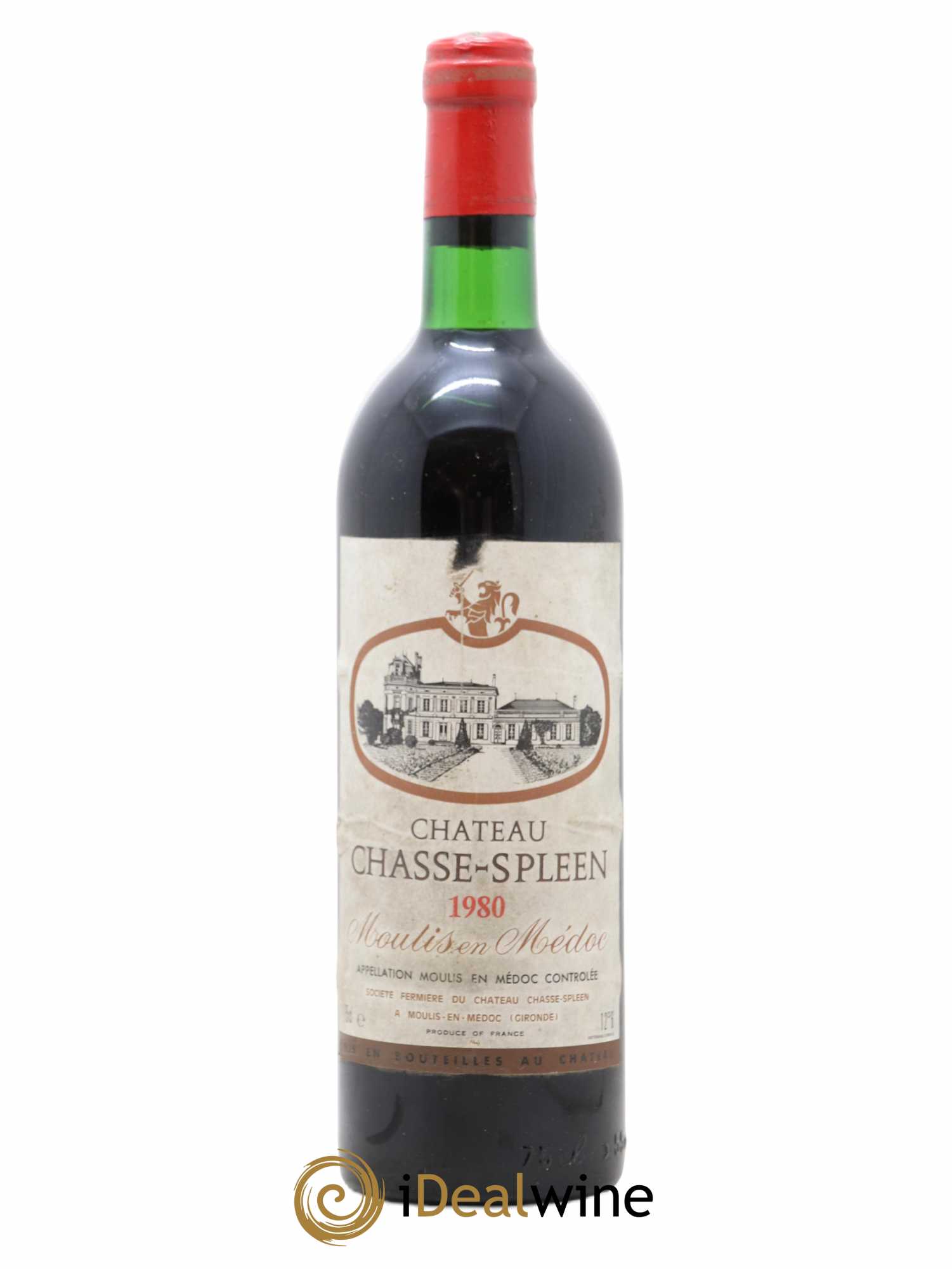 Château Chasse Spleen 1980 - Lot de 1 bouteille - 0