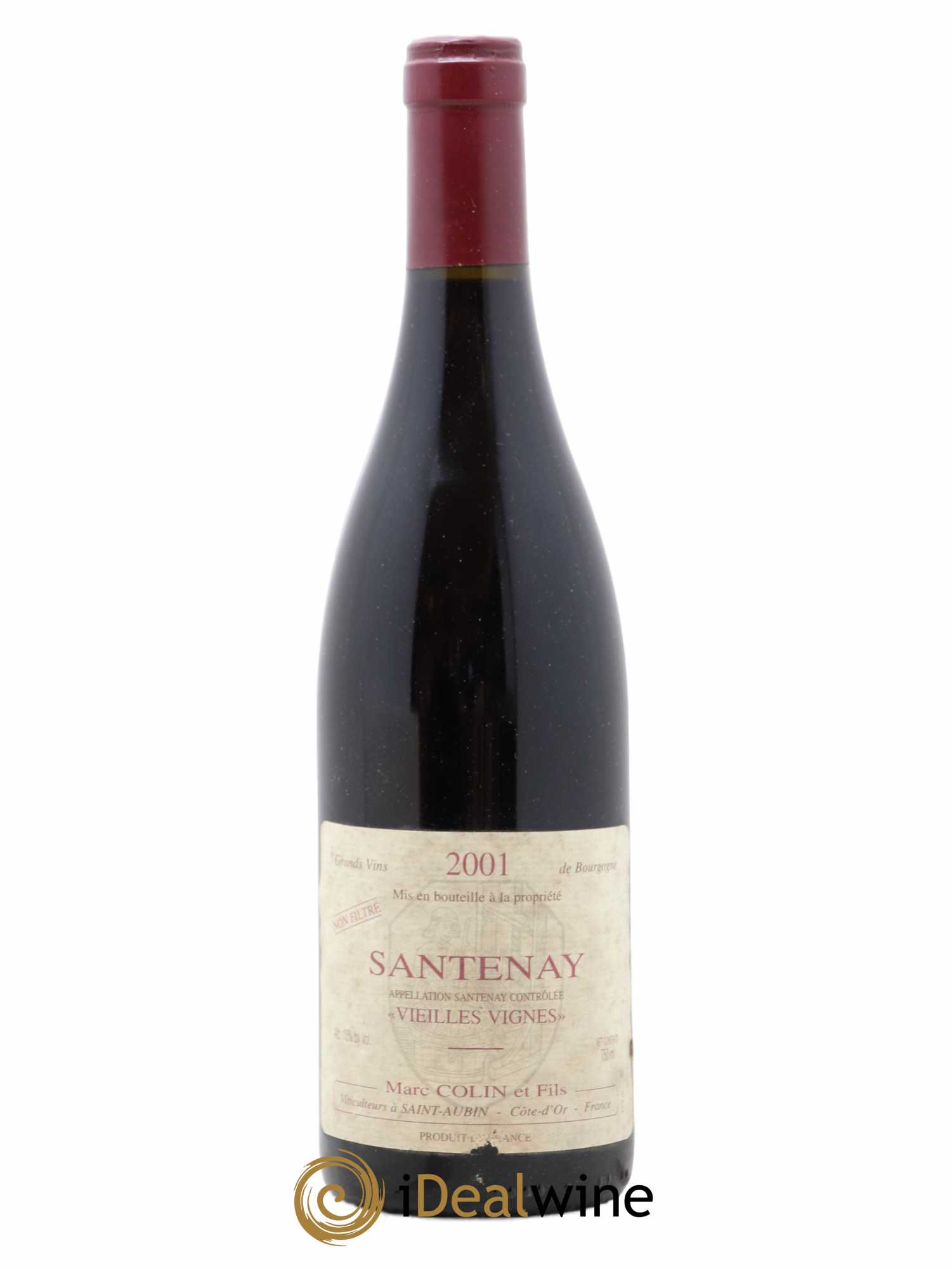 Santenay Vieilles Vignes Marc Colin 2001 - Lot de 1 bouteille - 0