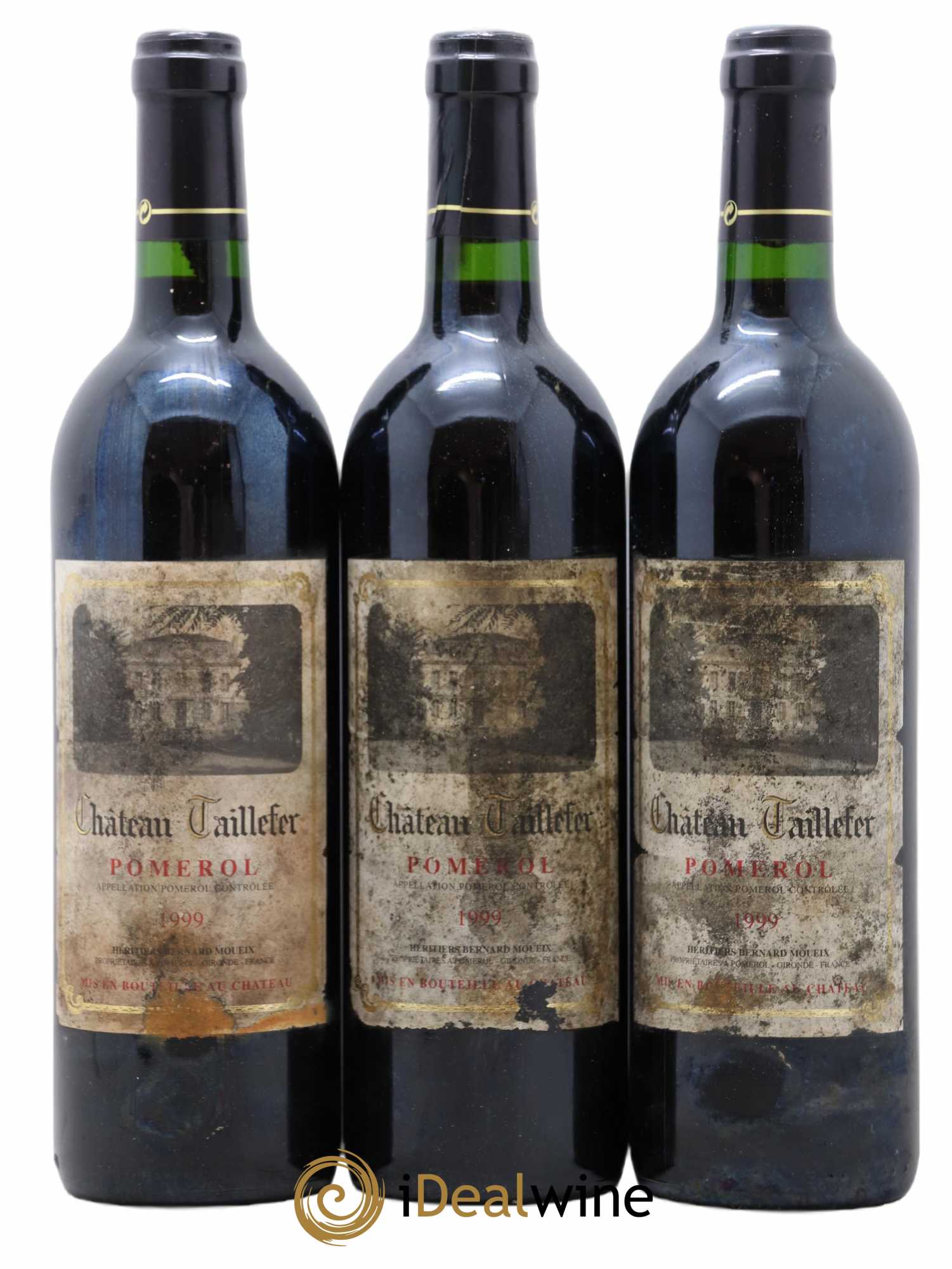 Château Taillefer (sans prix de réserve) 1999 - Lot de 3 bouteilles - 0