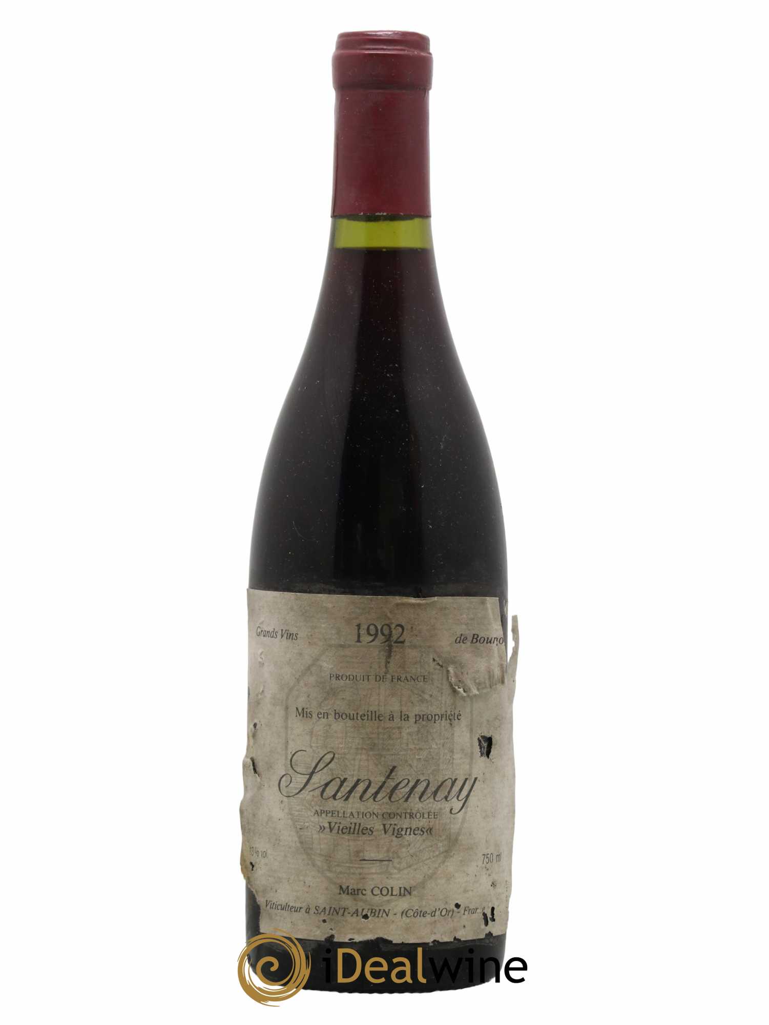 Santenay Vieilles Vignes Marc Colin 1992 - Lot de 1 bouteille - 0
