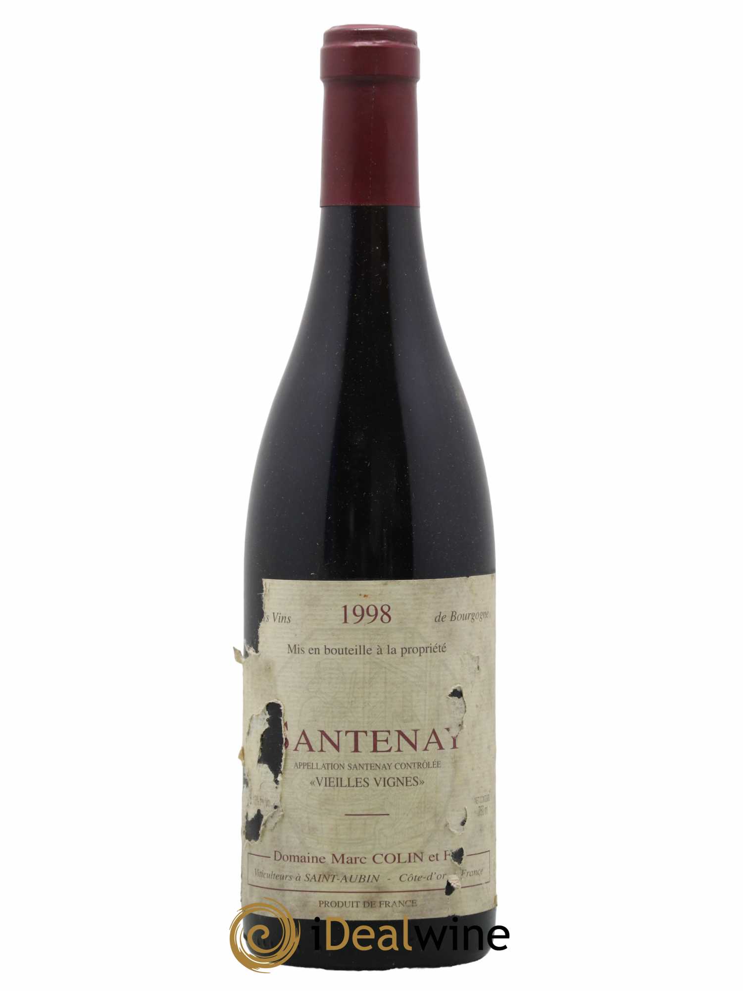 Santenay Vieilles Vignes Marc Colin et Fils 1998 - Lot de 1 bouteille - 0