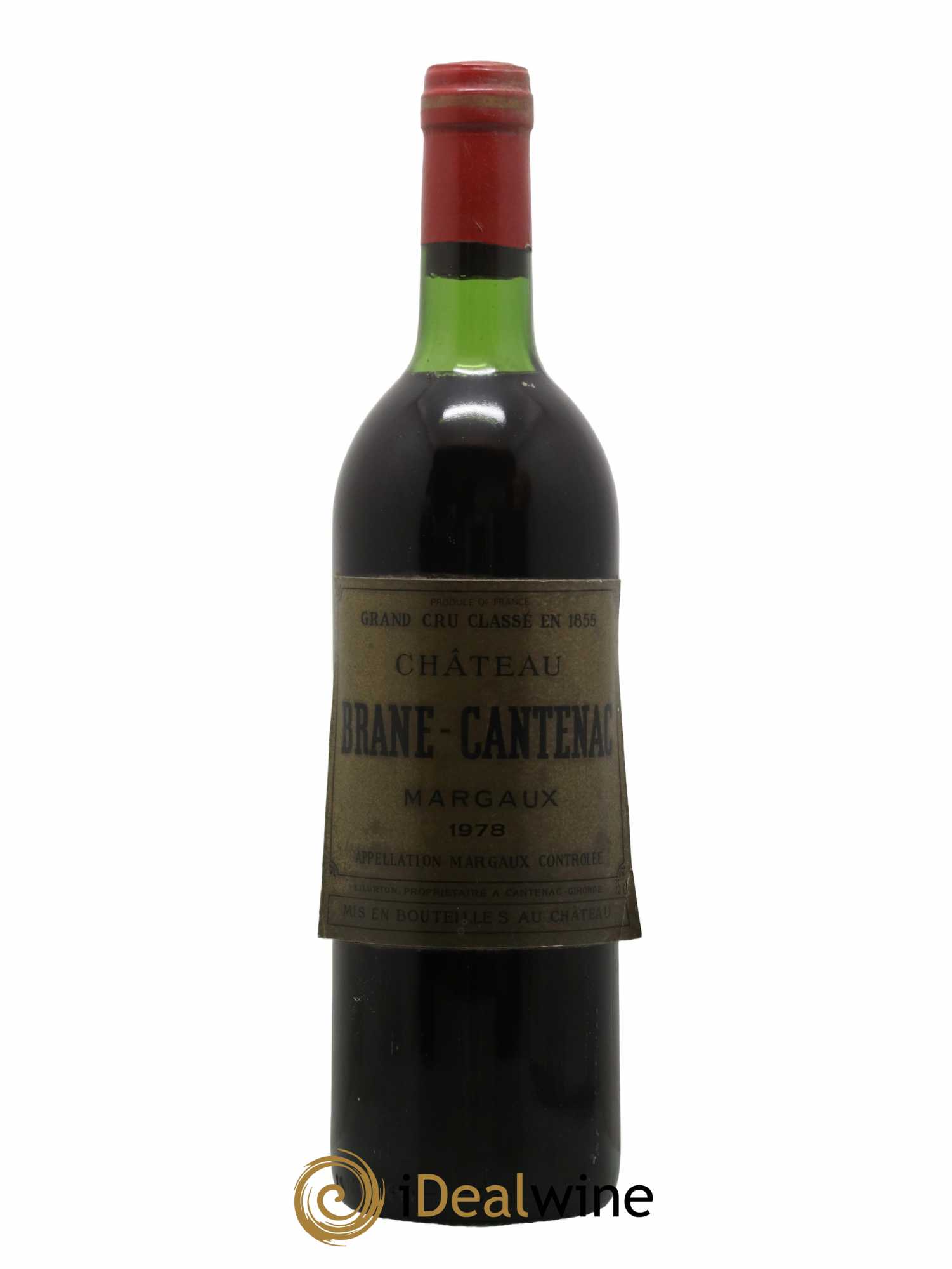Château Brane Cantenac 2ème Grand Cru Classé 1978 - Lot de 1 bouteille - 0